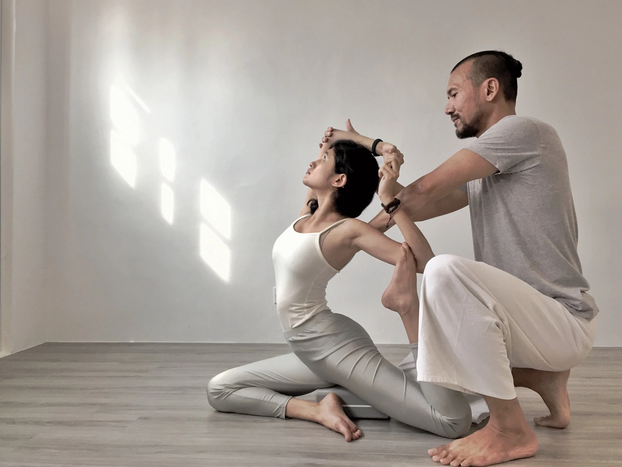 This Week in Nithya Priyan School of Yoga : Mermaid Backbends