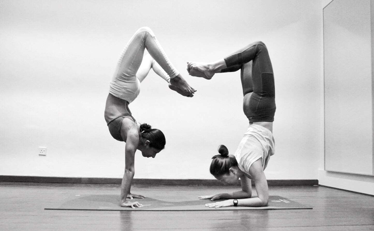 This Week In Nithya Priyan School of Yoga: Scorpion Pose