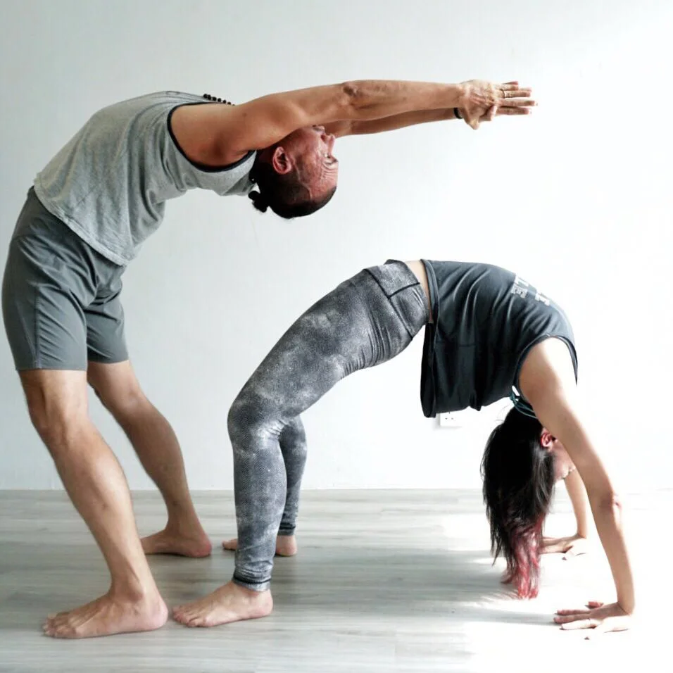 This Week In Nithya Priyan School Of Yoga: Dropbacks