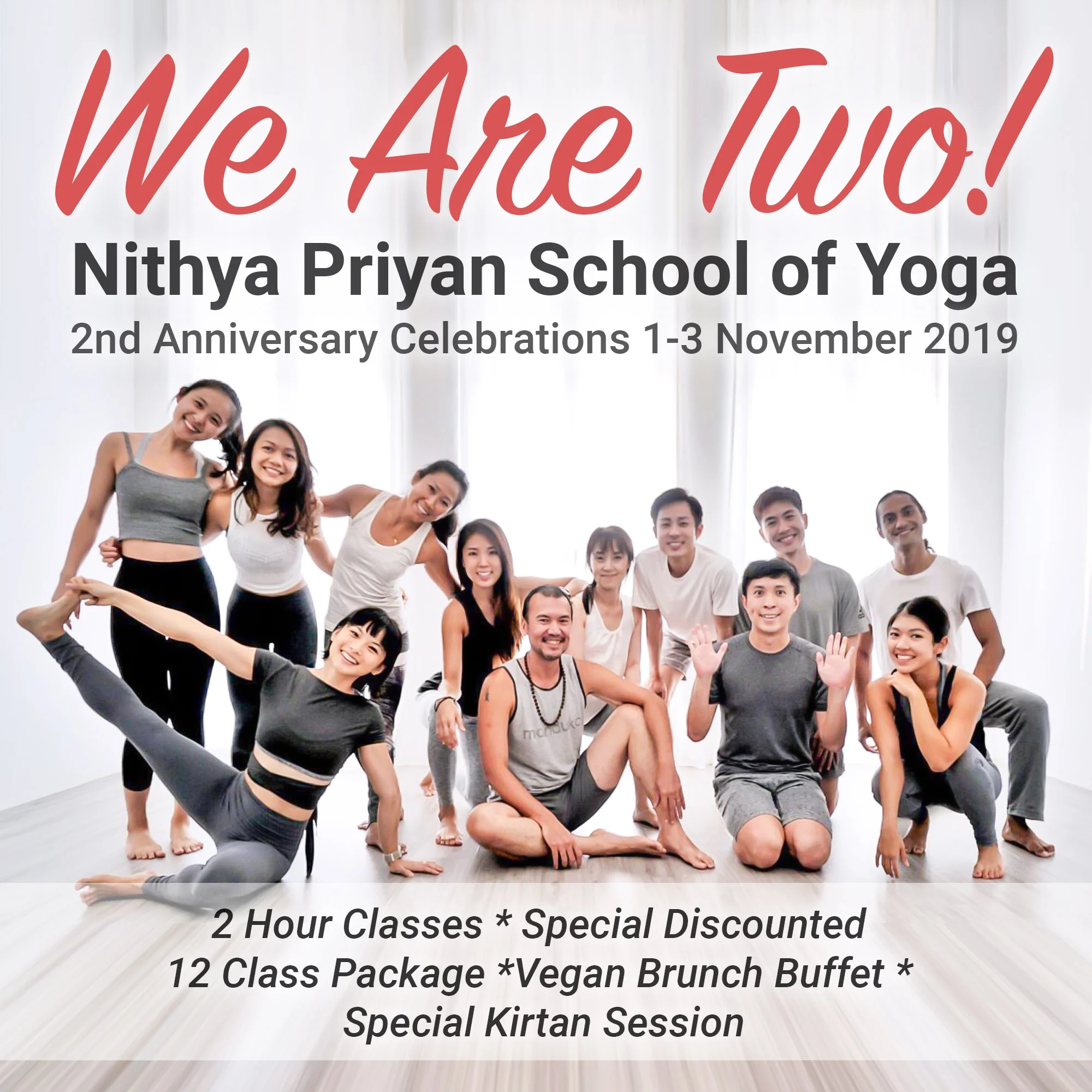 Second Anniversary Celebrations