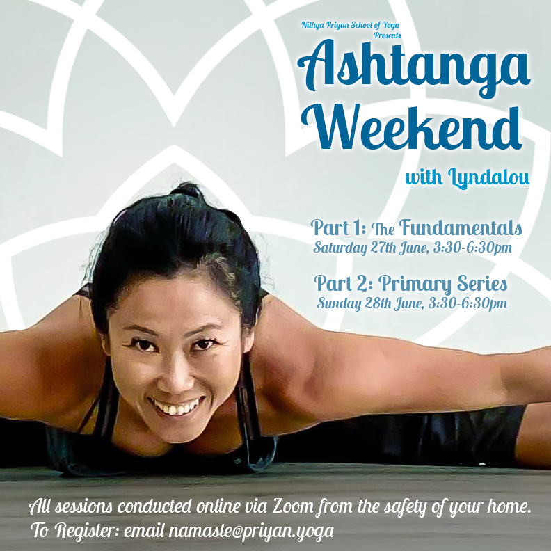 Ashtanga Livestreamed Workshops by Lyndalou