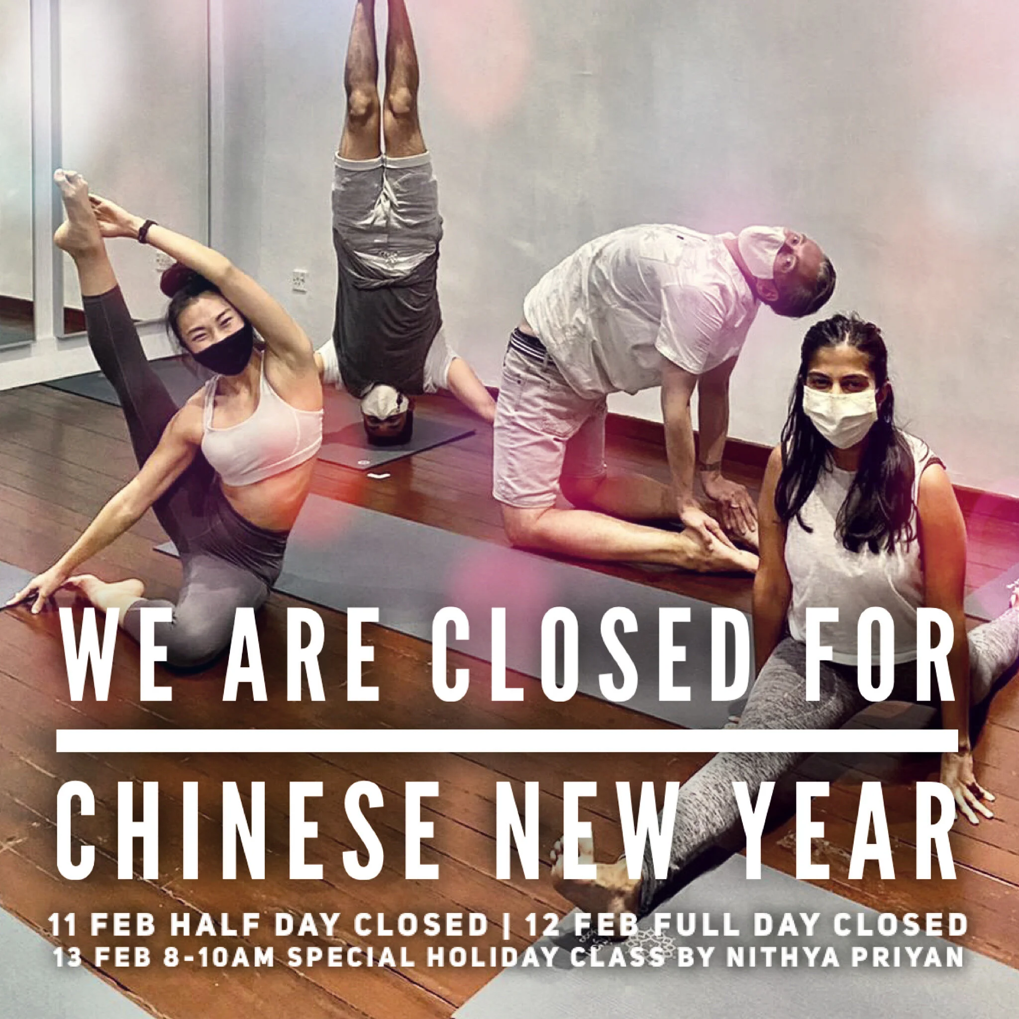 Chinese New Year - Special Class and Closed Days