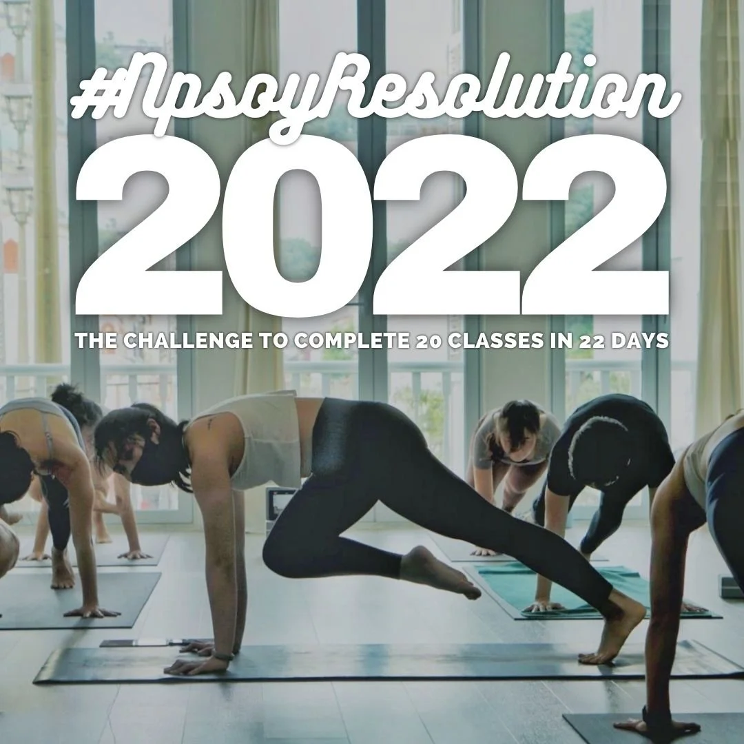 #NPSOYResolution2022 New Year's Yoga Challenge