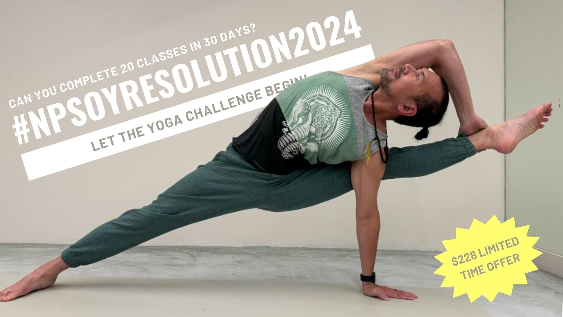  #NPSOYResolution2024 - 20 Classes for $228