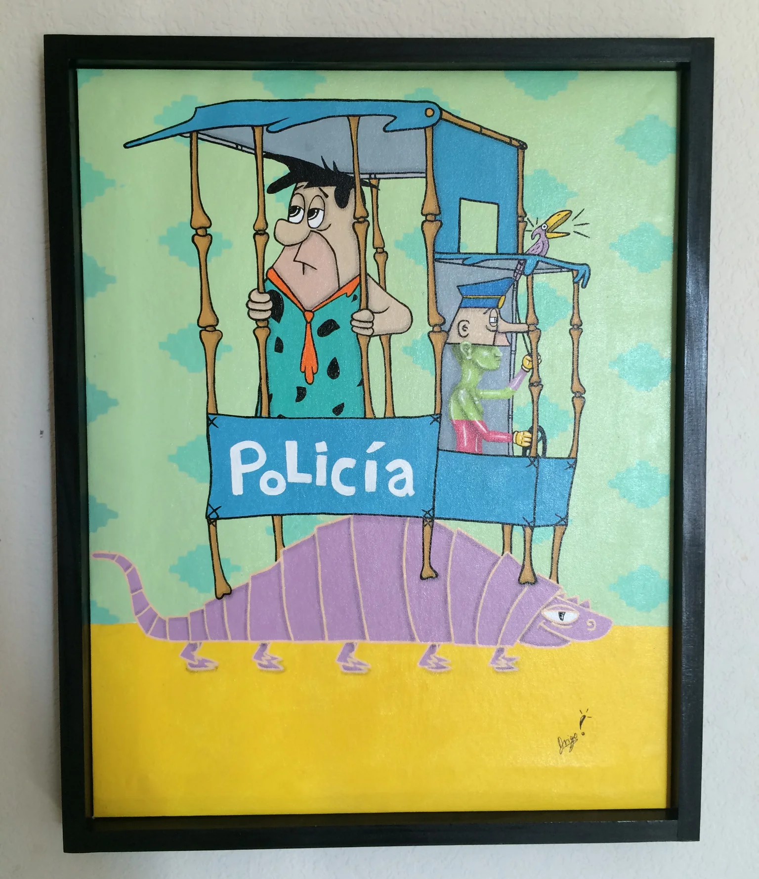 policia framed.jpg