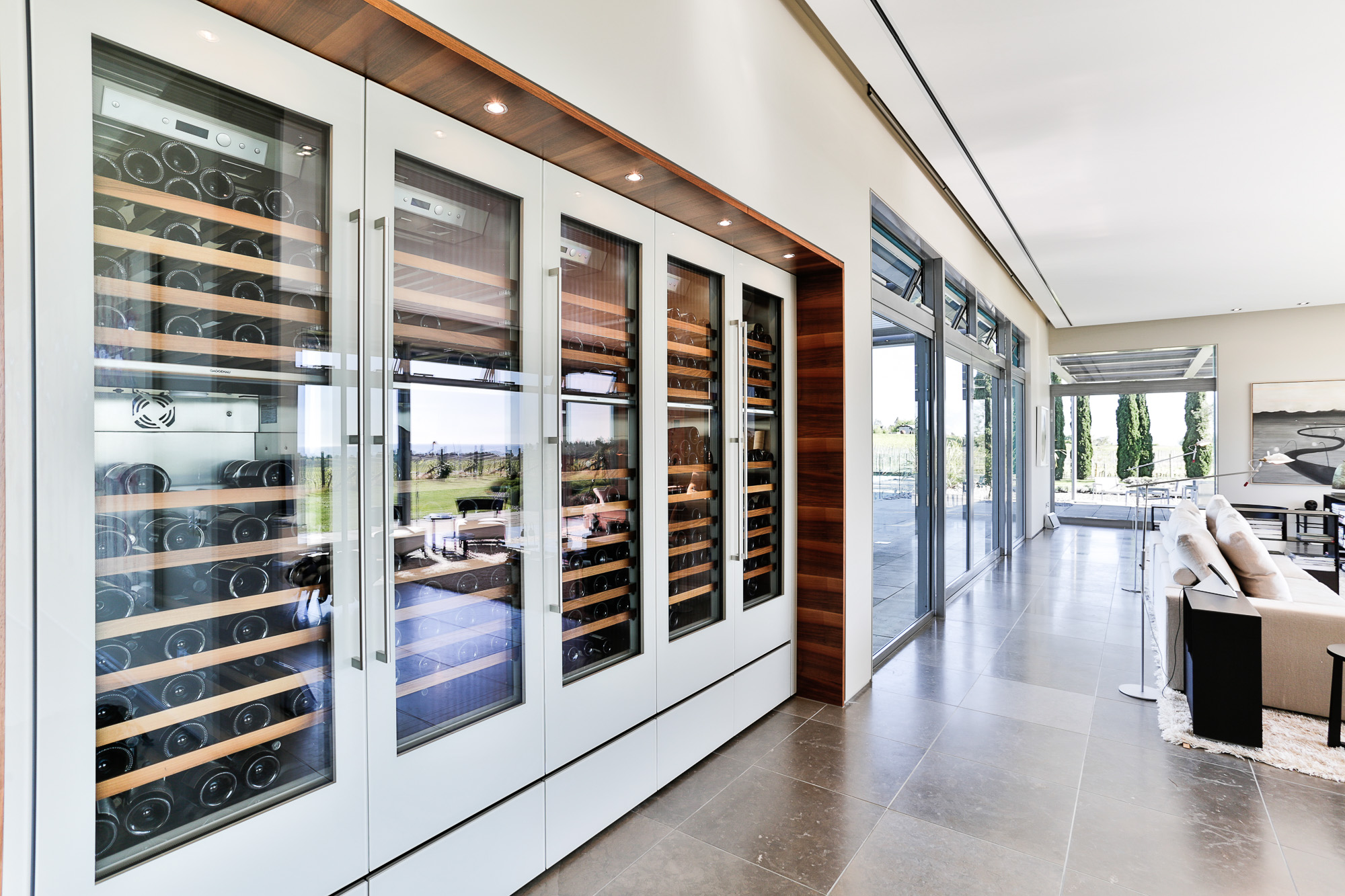 Elephant Hill Main Lodge- Wine fridge