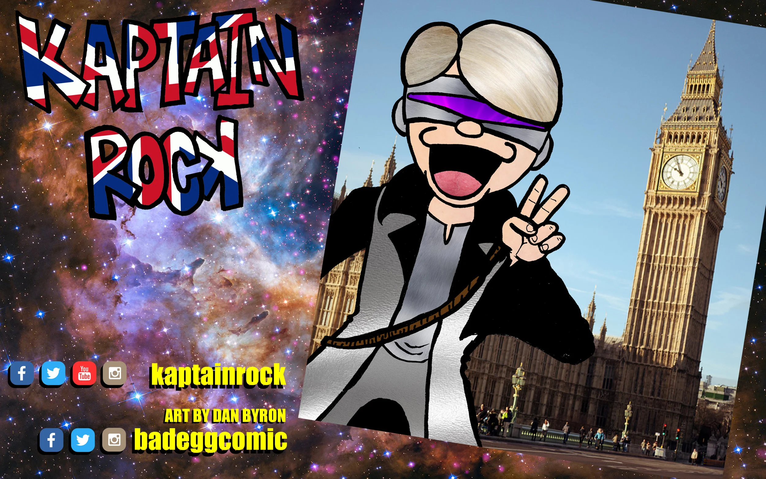 Kaptain Rock In London, July, 2017