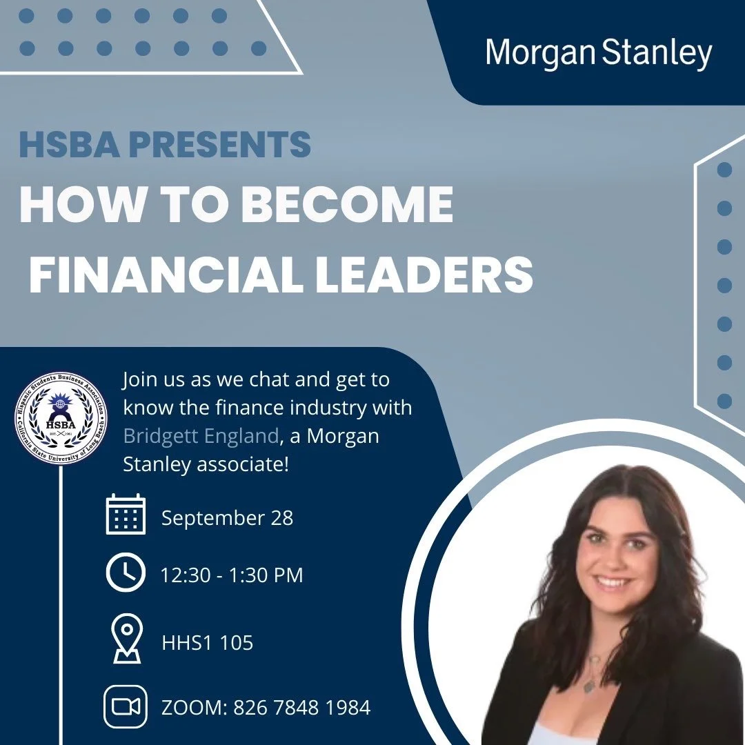 General Meeting- Morgan Stanley