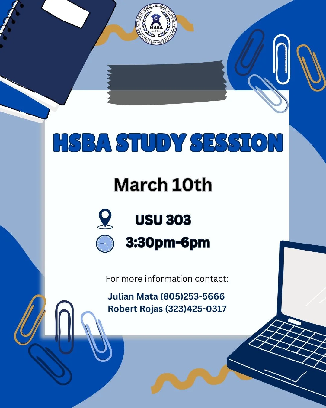 HSBA Study Sessions