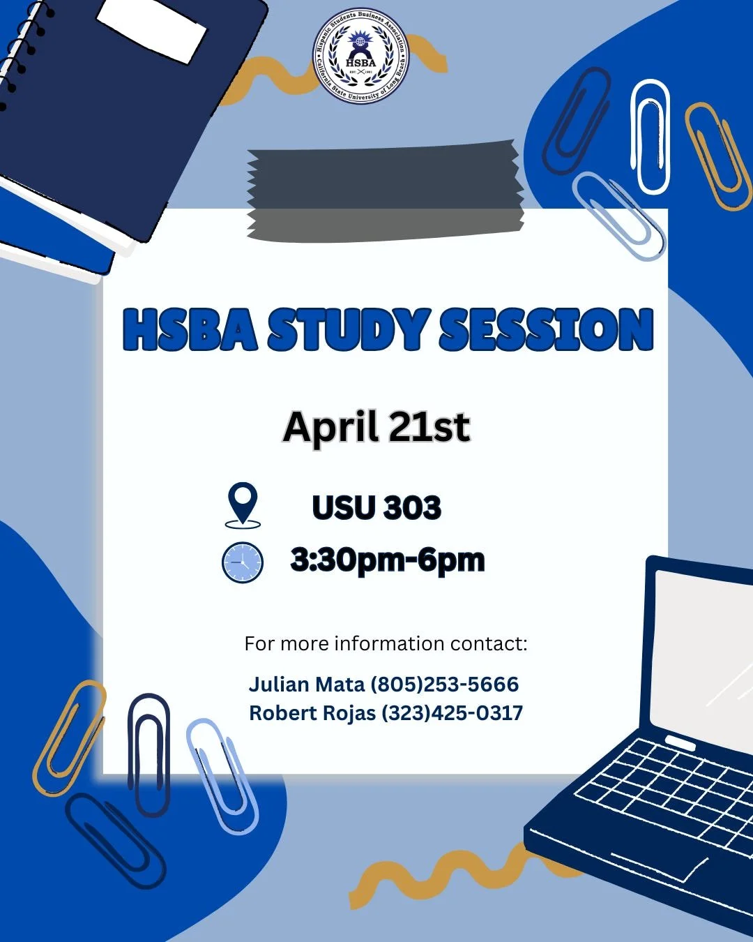 HSBA Study Sessions