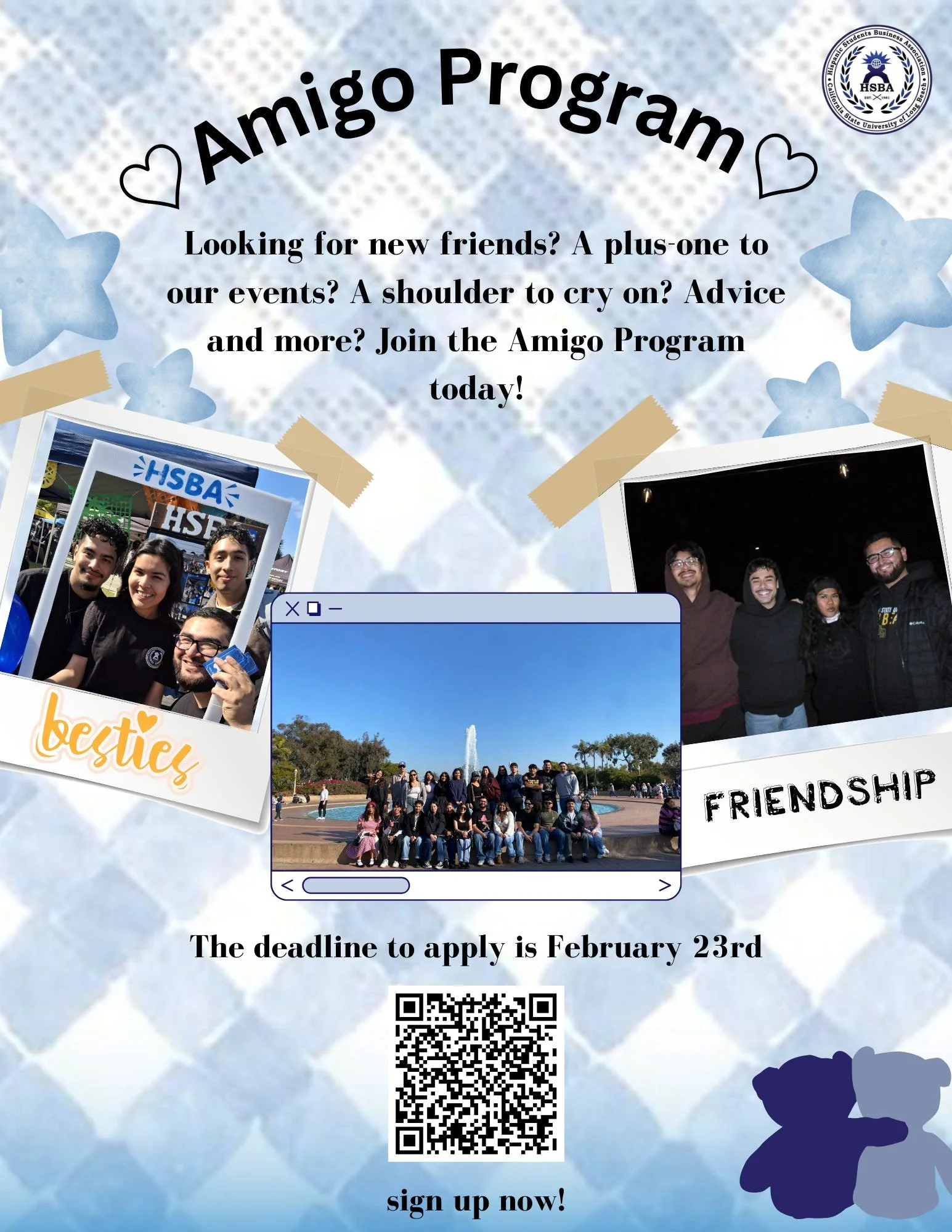 Amigo Program DEADLINE