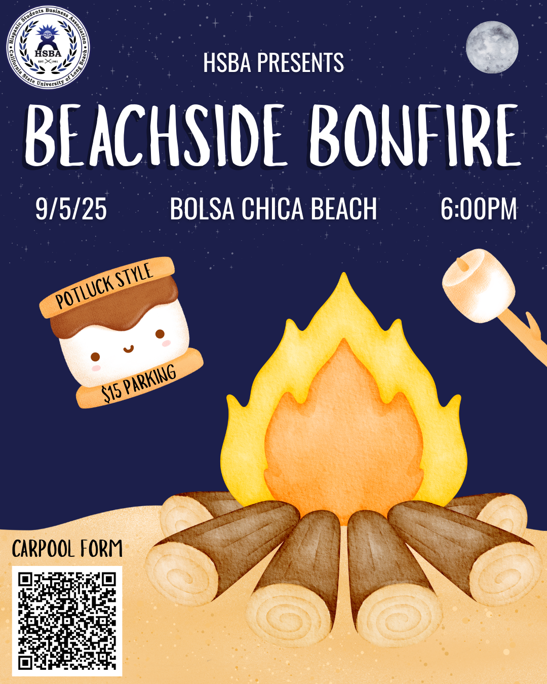 Beachside Bonfire