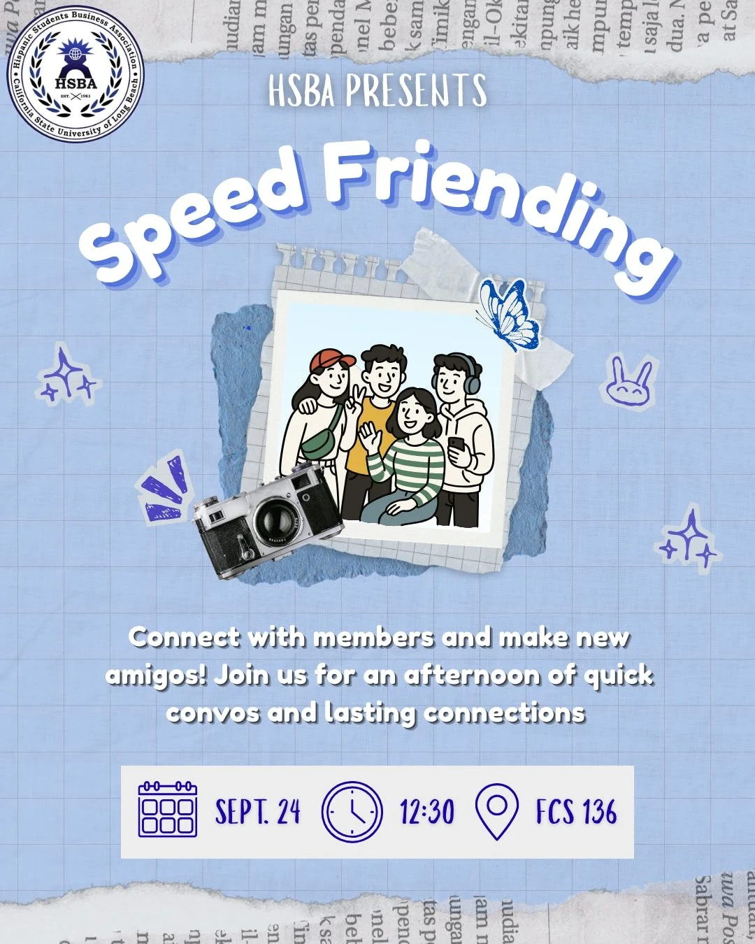 General Meeting: Speedfriending