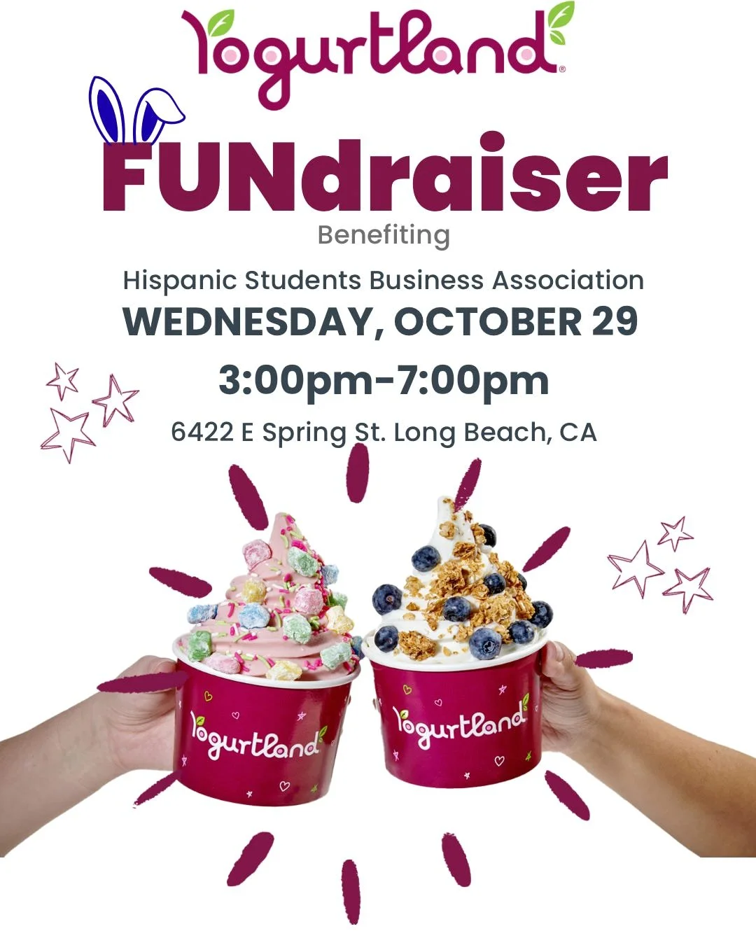 Yogurtland Fundraiser