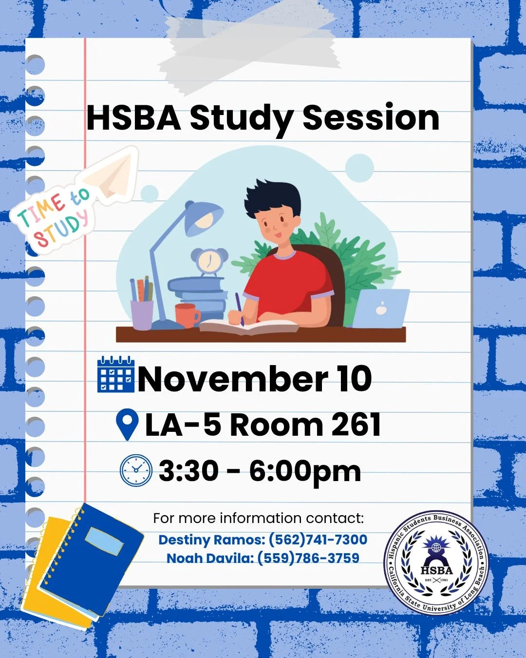 HSBA Study Session