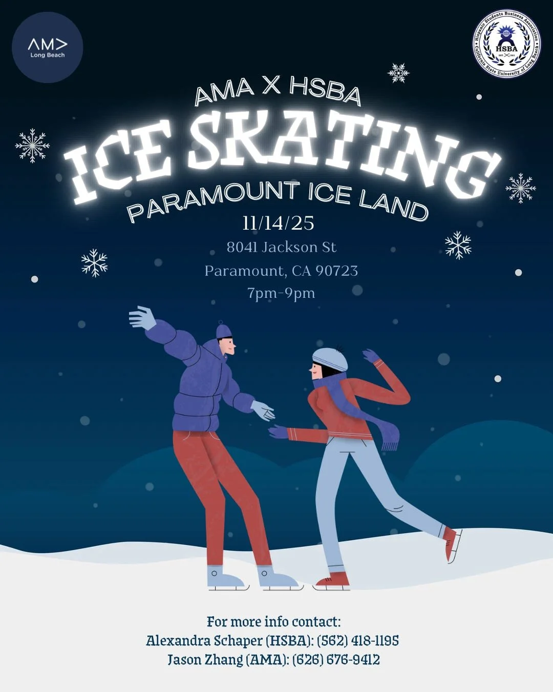 AMA x HSBA Ice Skating