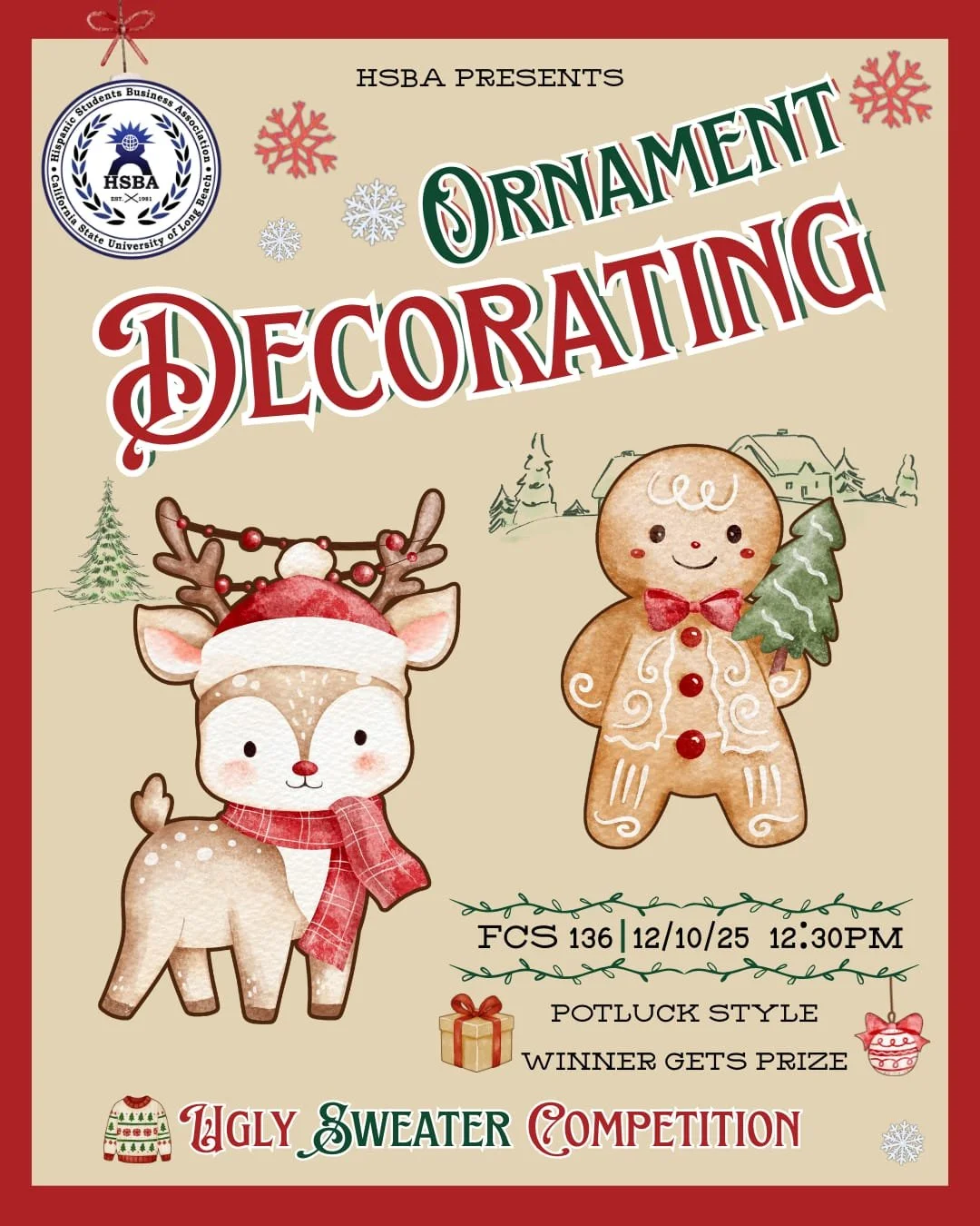 Decorate Ornaments!
