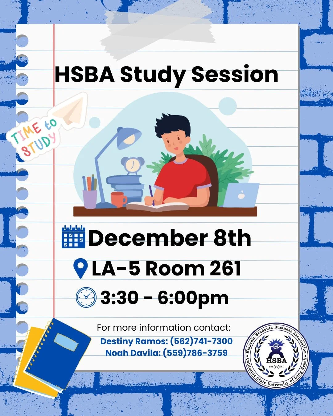 HSBA Study Session