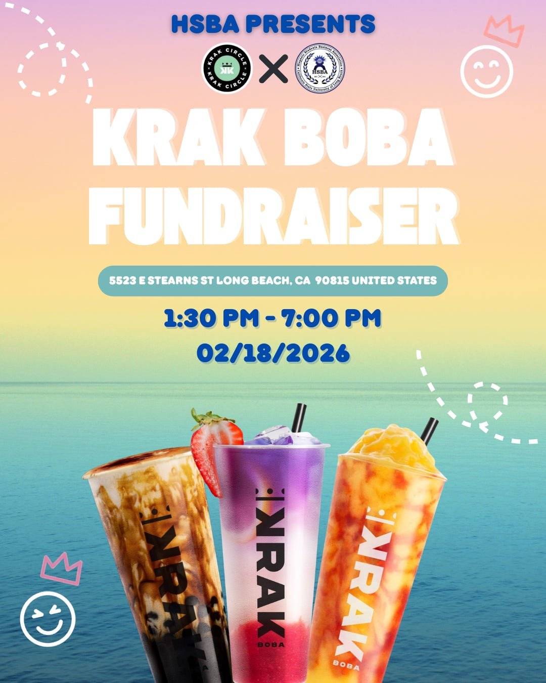 Krak Boba Fundraiser