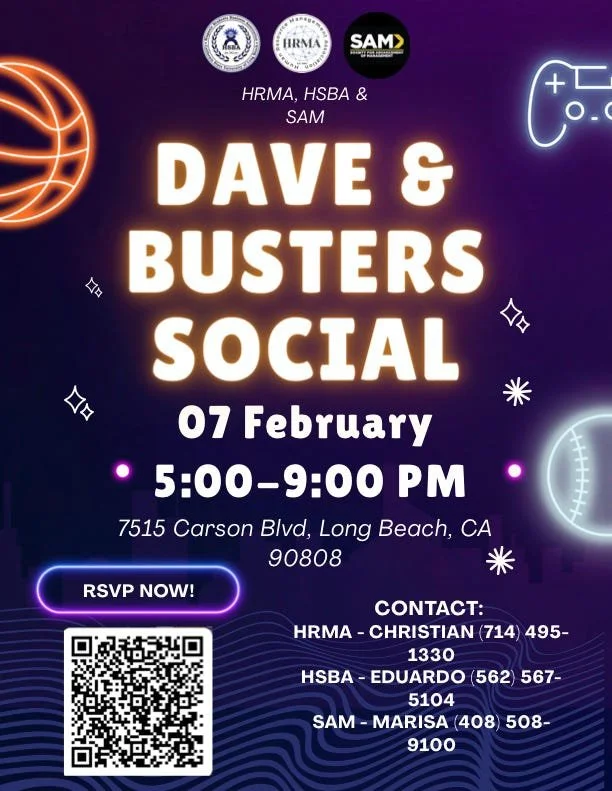 Dave &amp; Busters Social HSBA x SAM X HRMA 