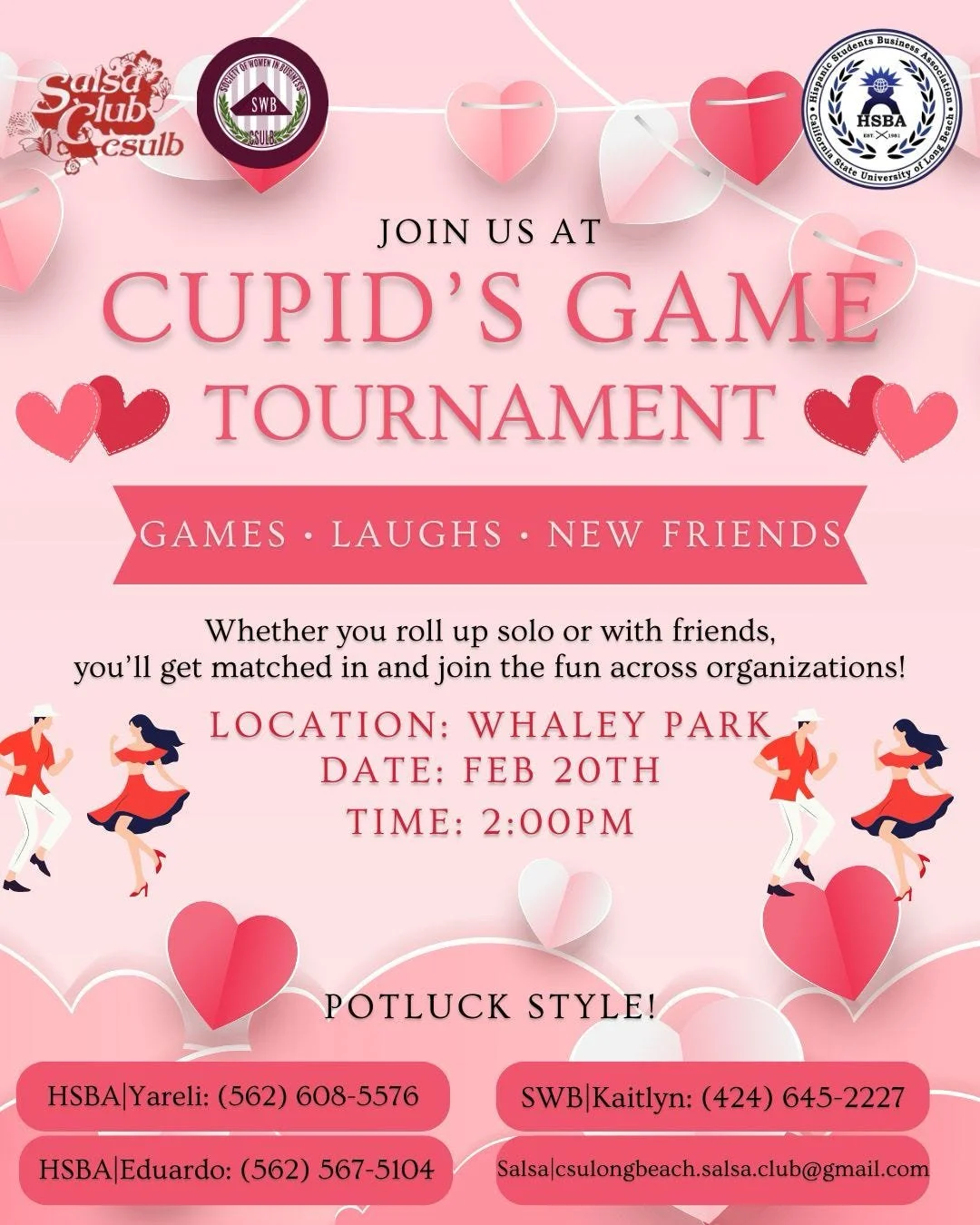 Cupid's Game Tournament