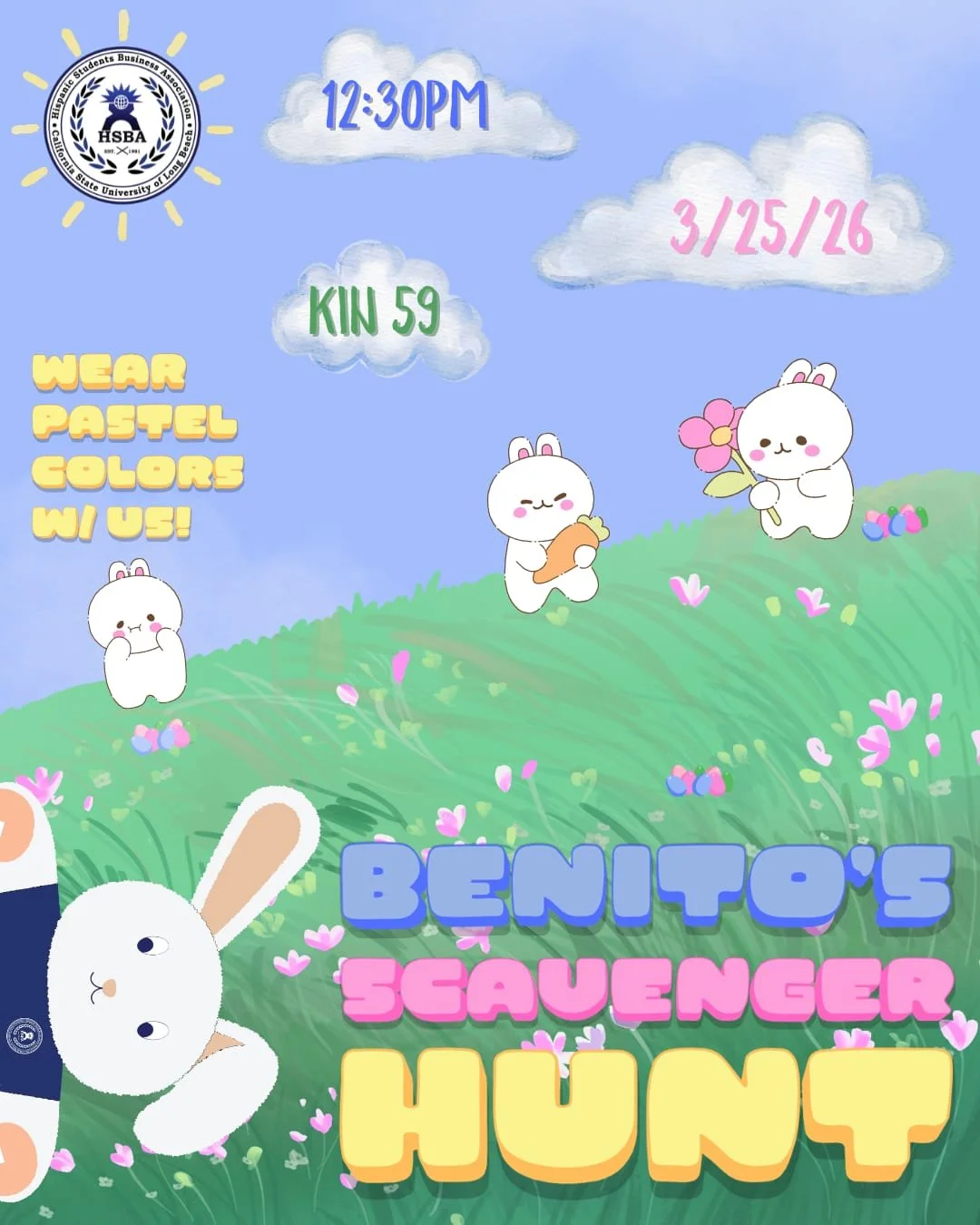 General Meeting: Benito's Scavenger Hunt 