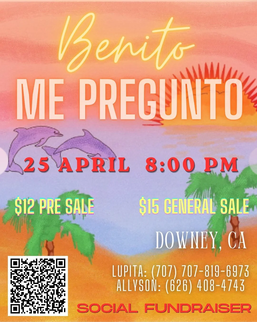 Benito Me Preguntó Social Fundraiser 