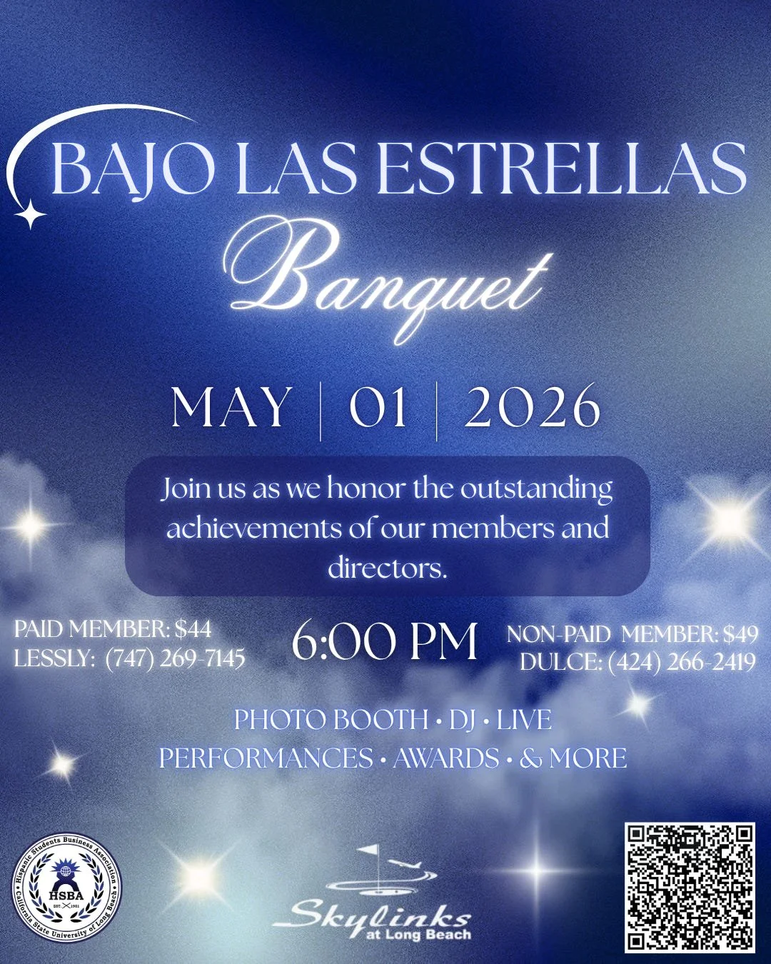 Bajo Las Estrellas Banquet