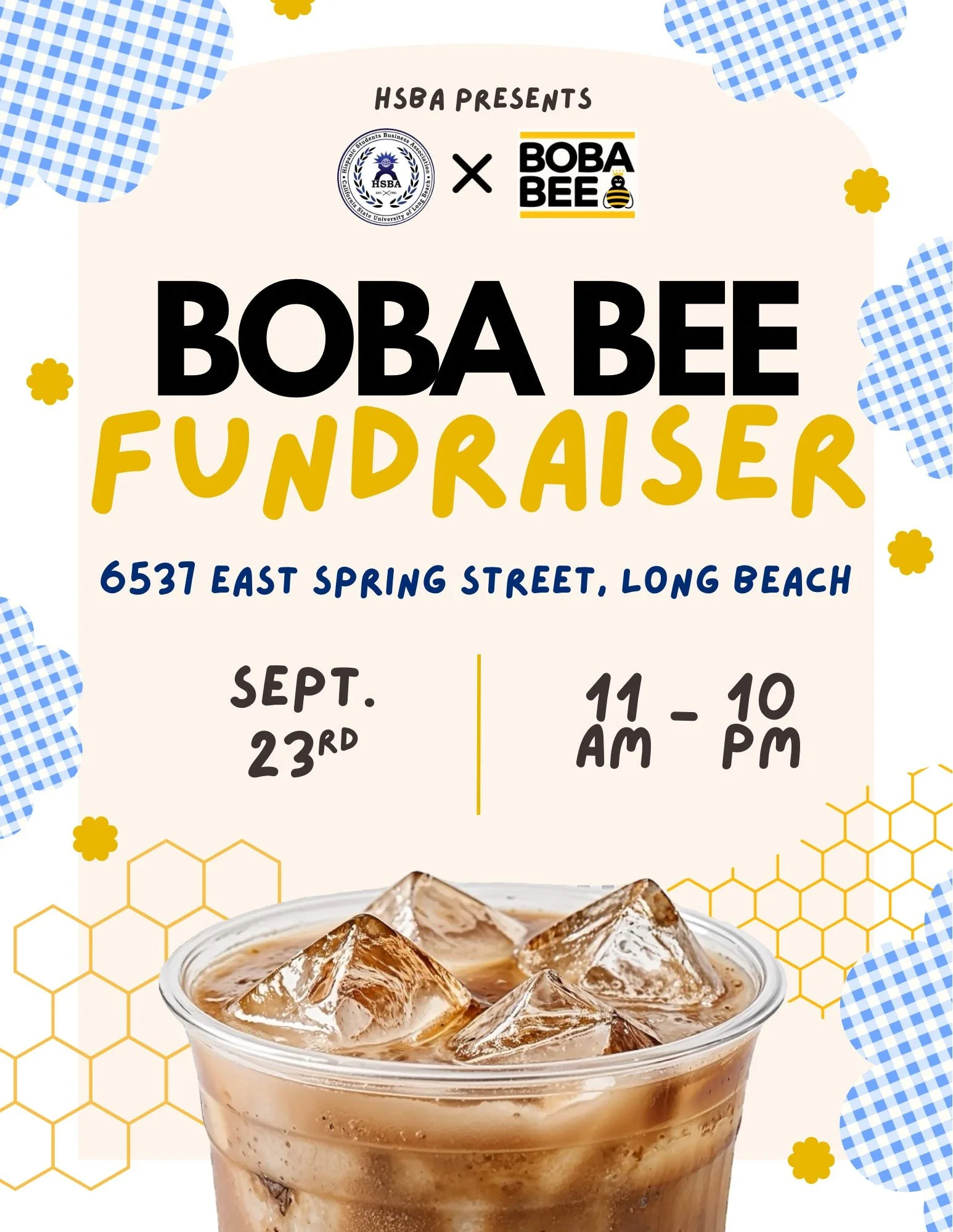 Boba Bee Fundrasier