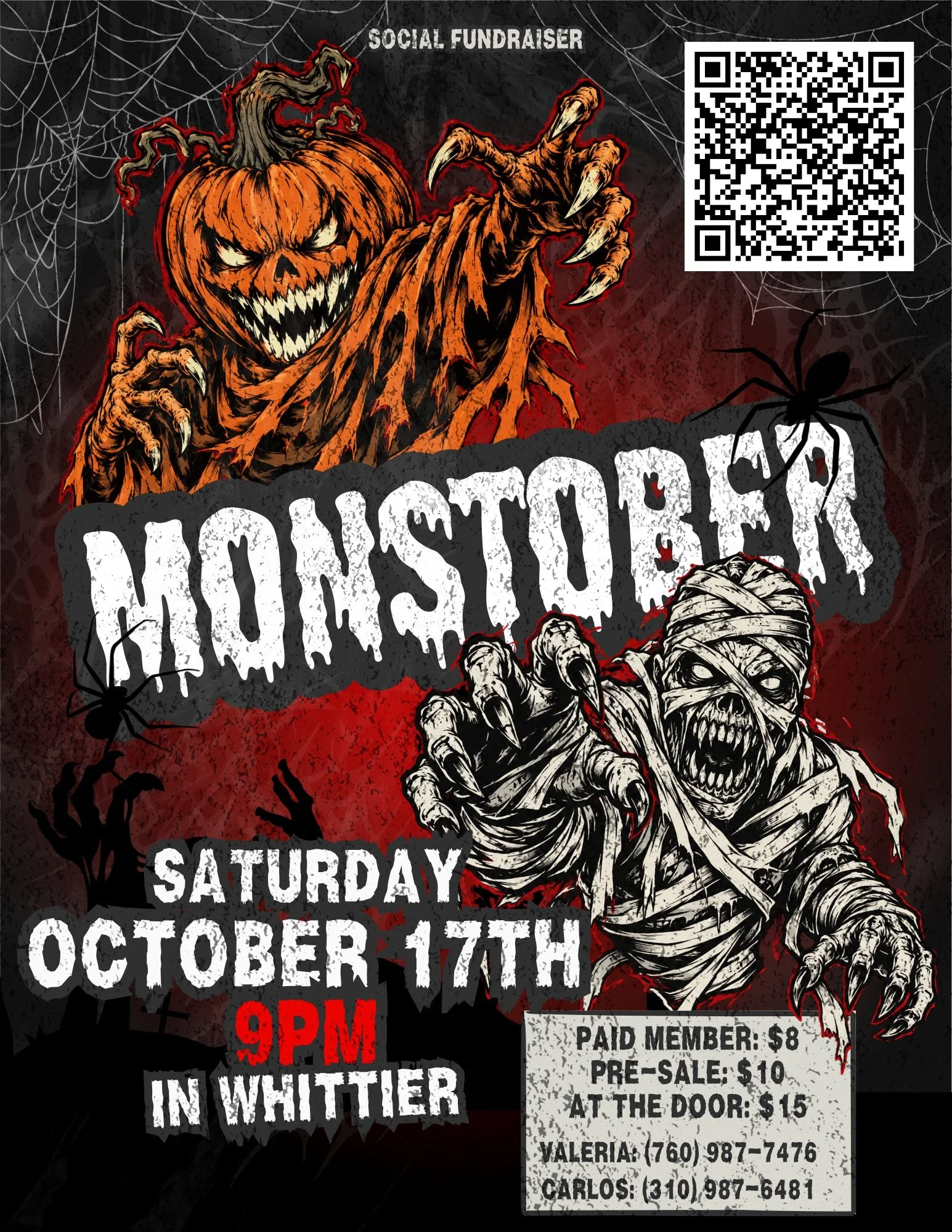 MONSTOBER Social Fundraiser