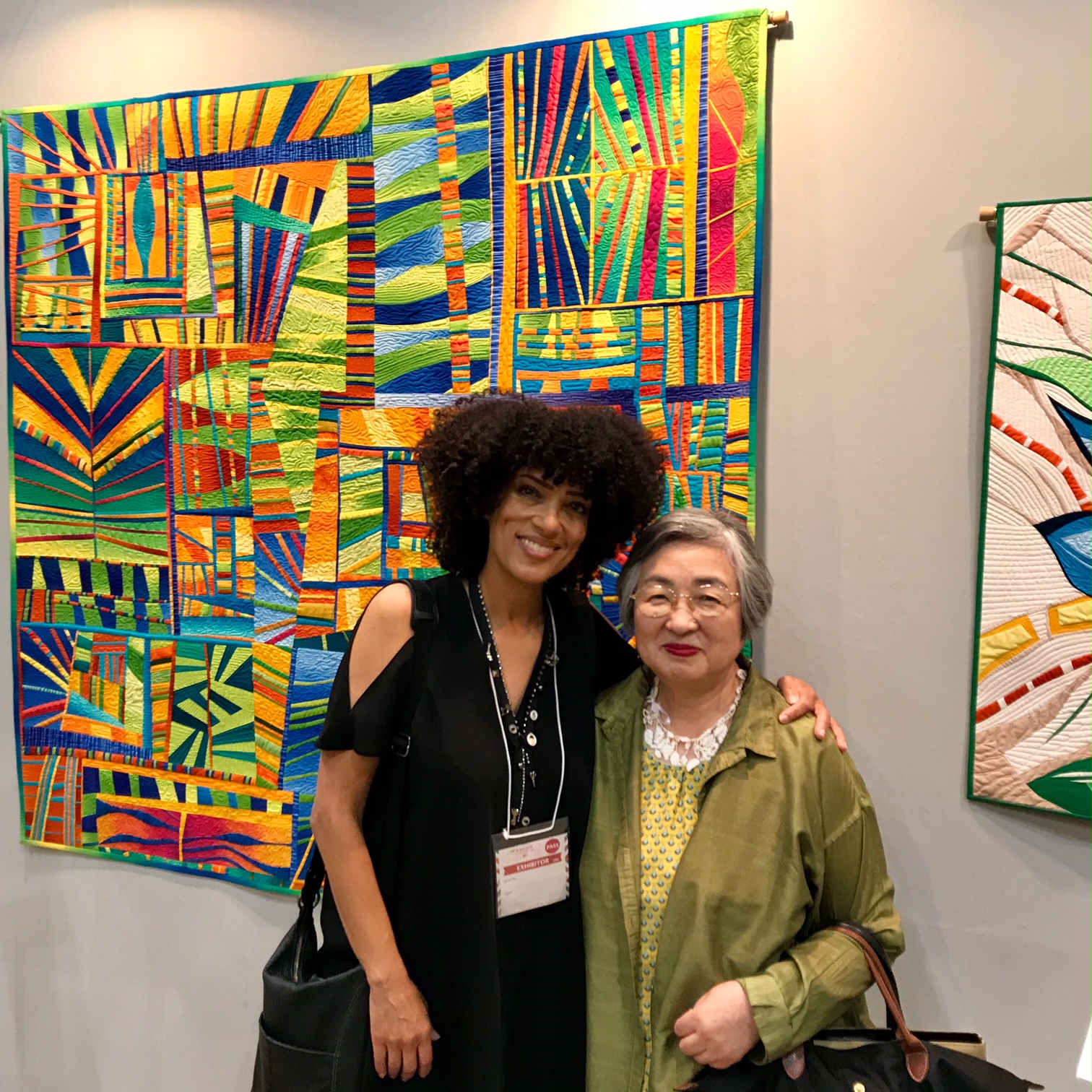 I met this lovely lady many years ago at a Nancy Crow workshop in Ohio.