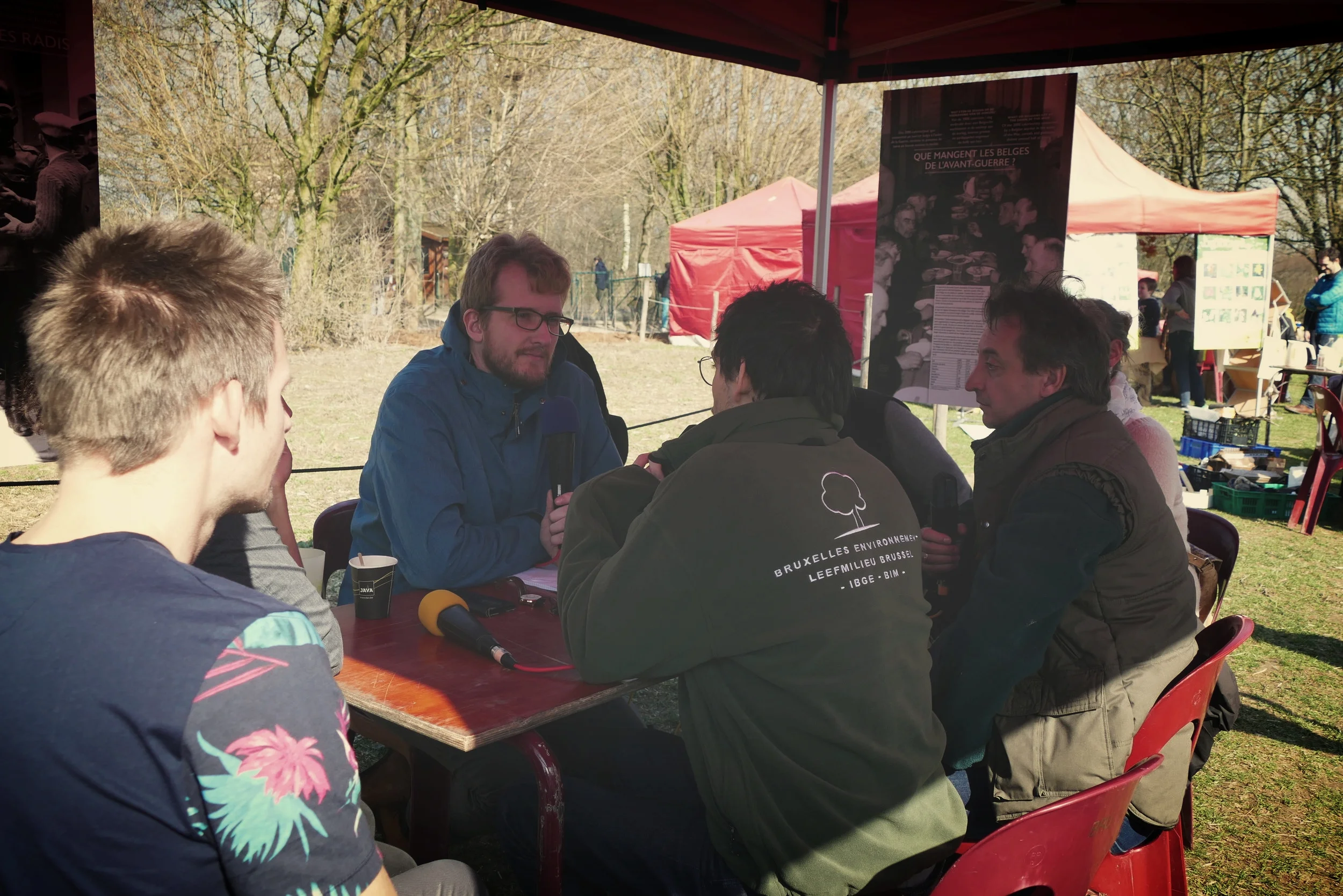 2018. Que se passe-t-il dans les jardins Bruxellois: rencontres à la foire du jardin naturel
