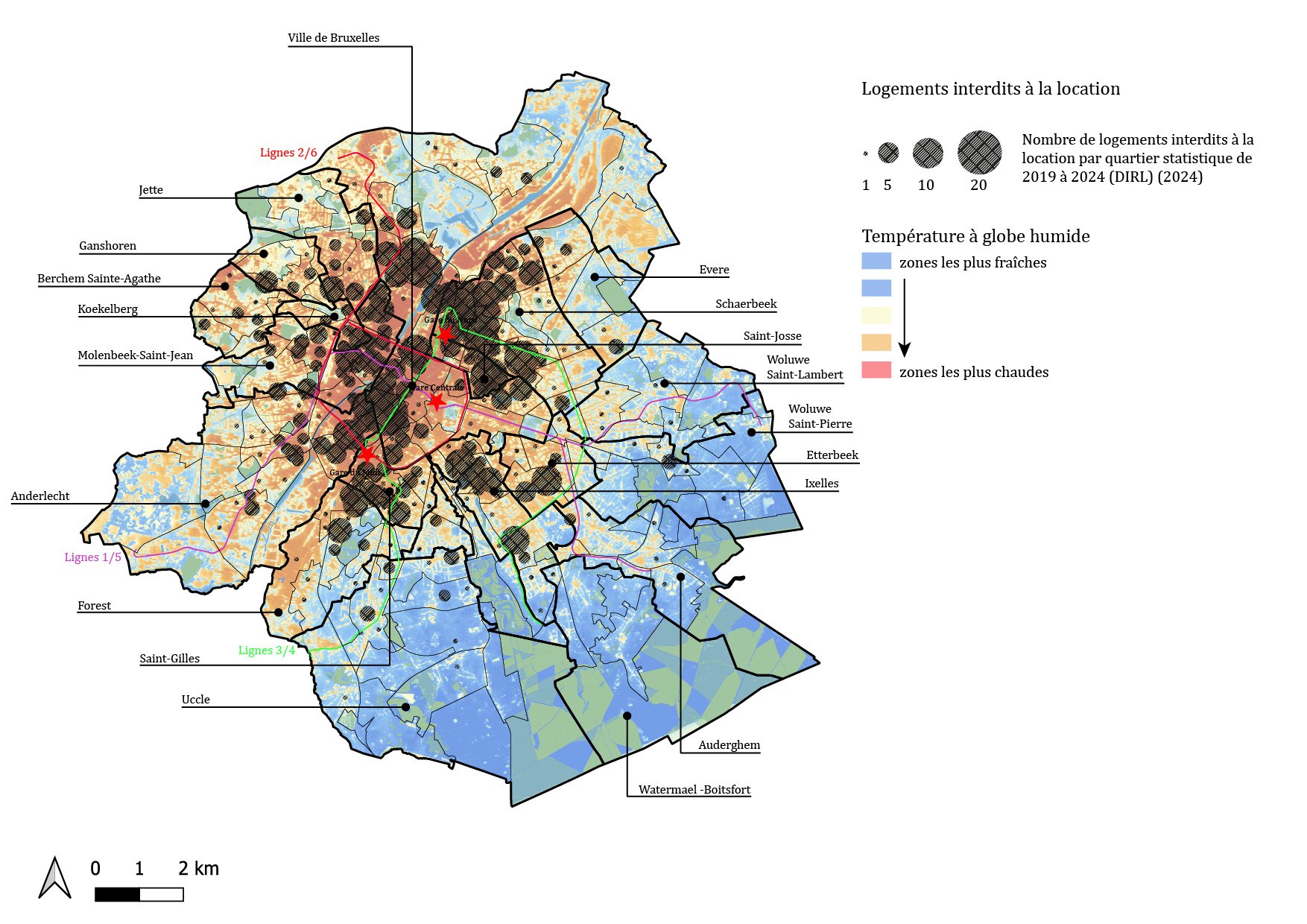 Les vulnérabilités des personnes hyper précaires et/ou sensibles aux aléas climatiques à Bruxelles 