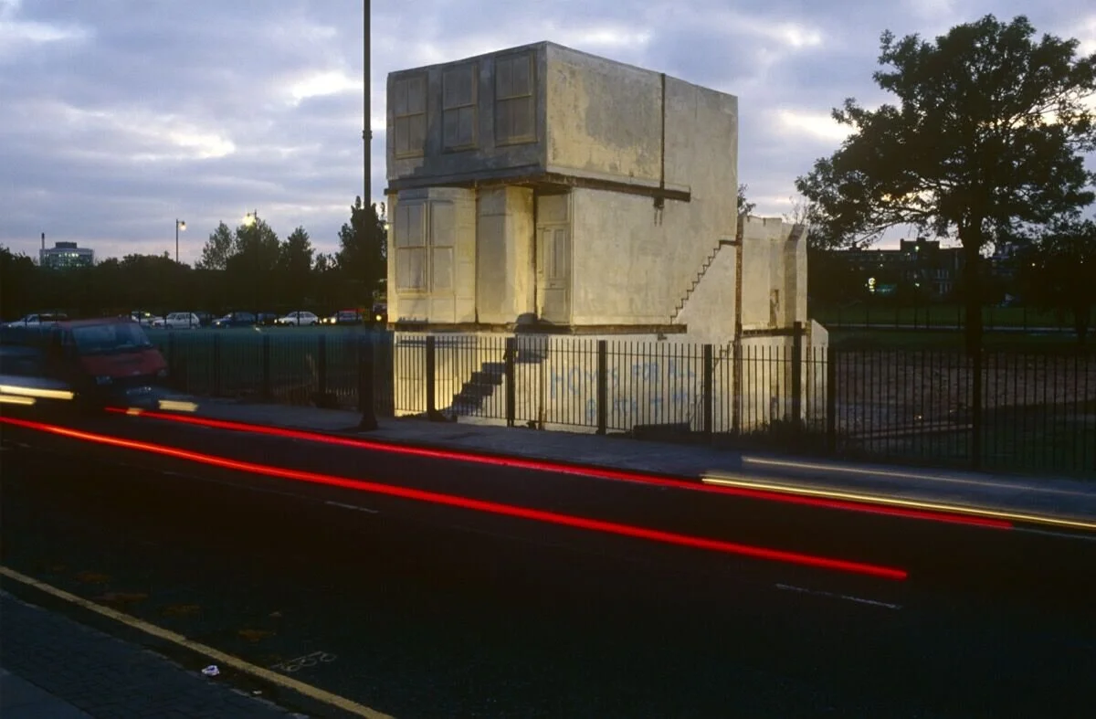 House (1993), Rachel Whiteread, London. (Image: Via artsy.net)