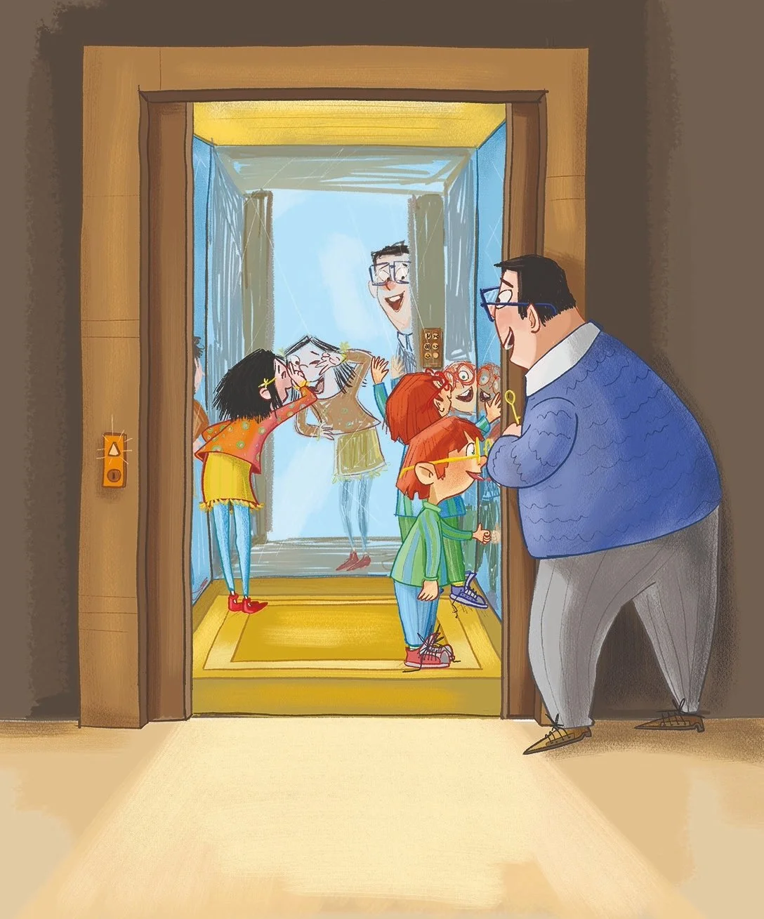 28-29 Sleutel van de kamer met de lift.jpg