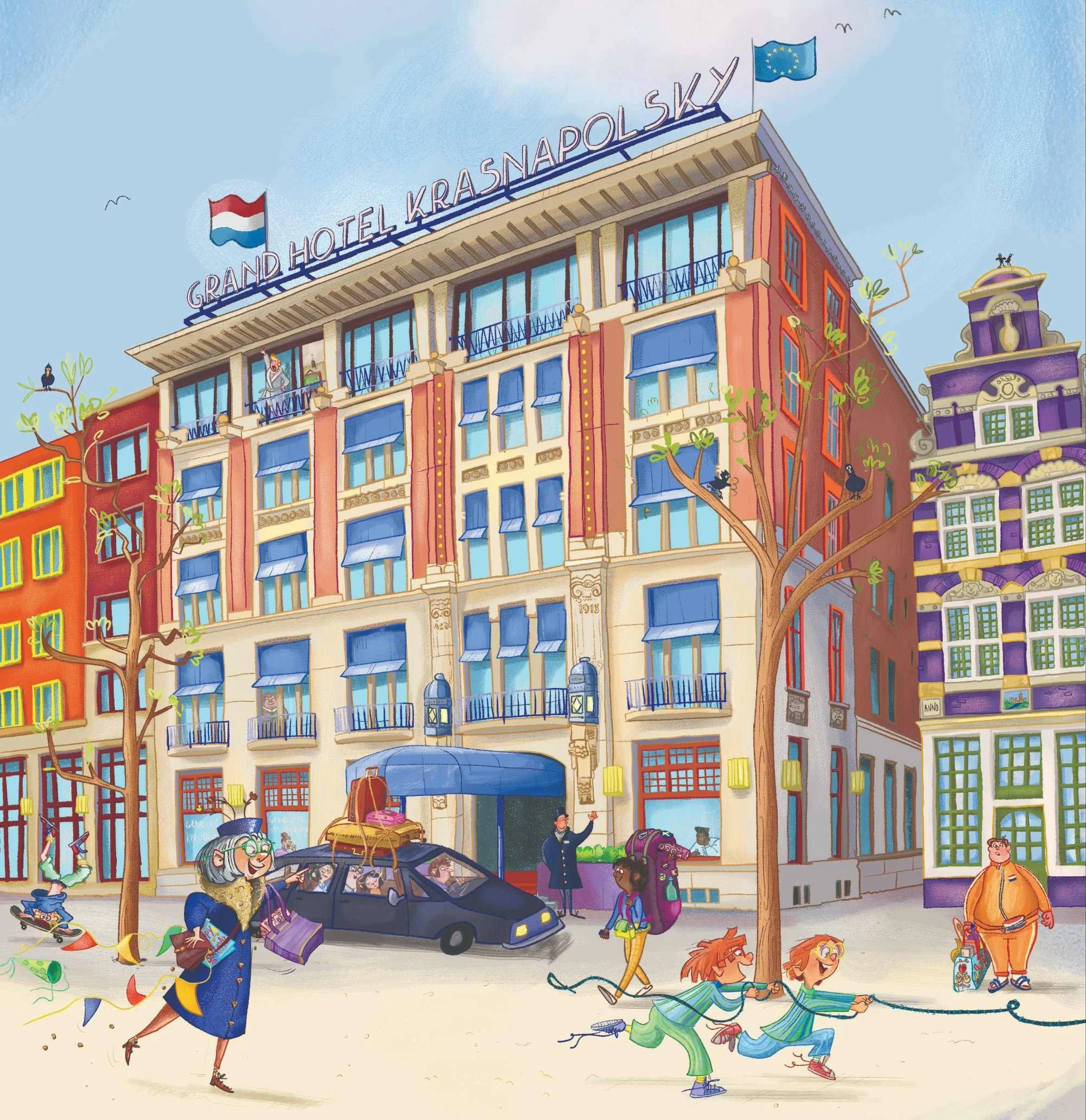 1 De spiegels van het Krasnapolsky hotel.jpg