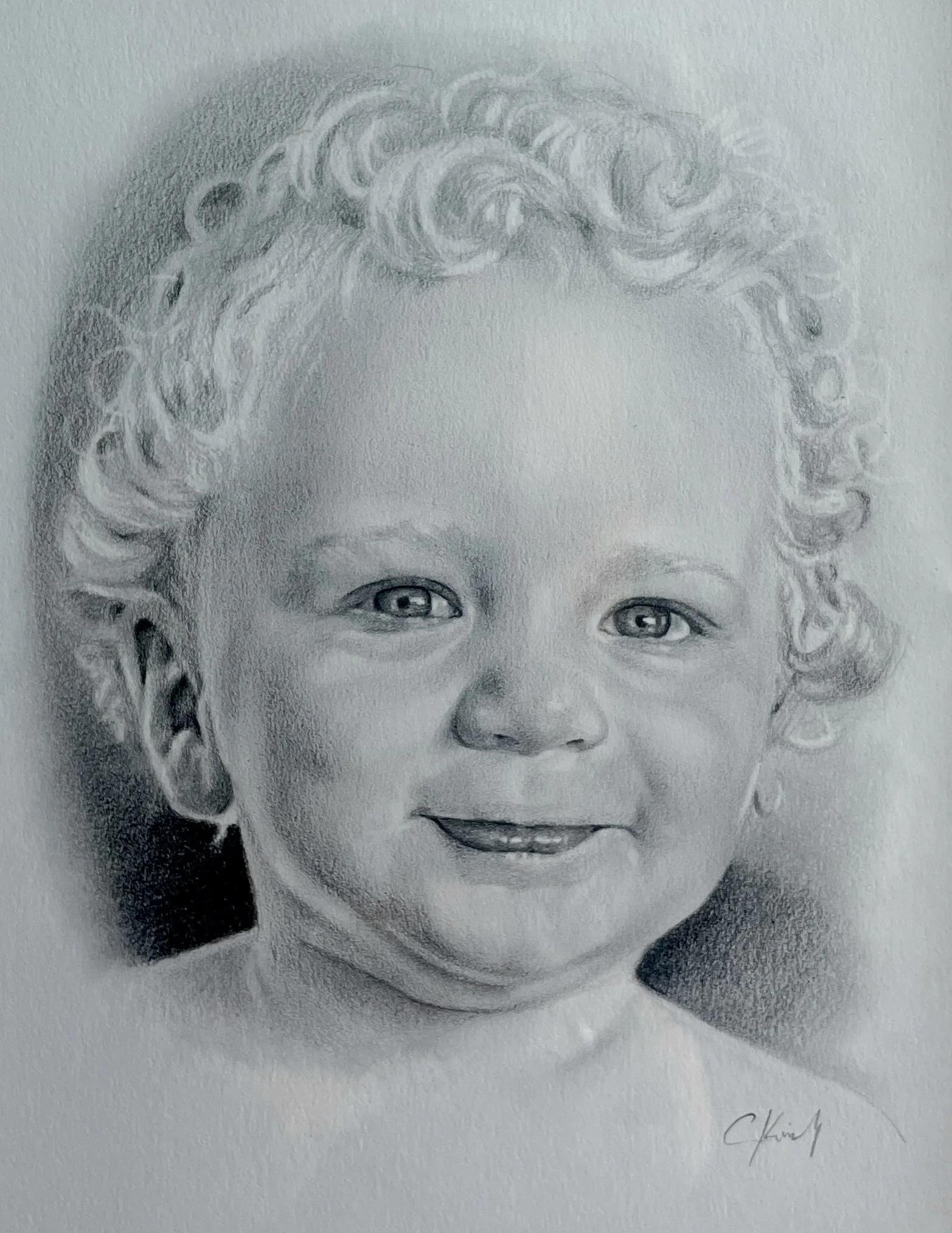 Child Portrait- Pencil