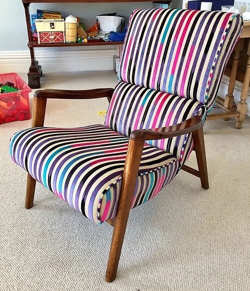 Case Study: Comfy Reupholstered Chair