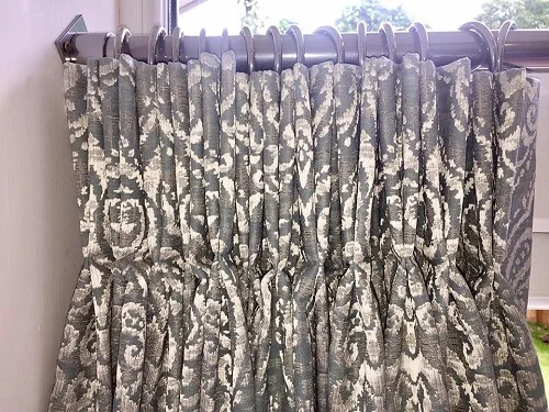 Case Study: Pinch pleat curtains