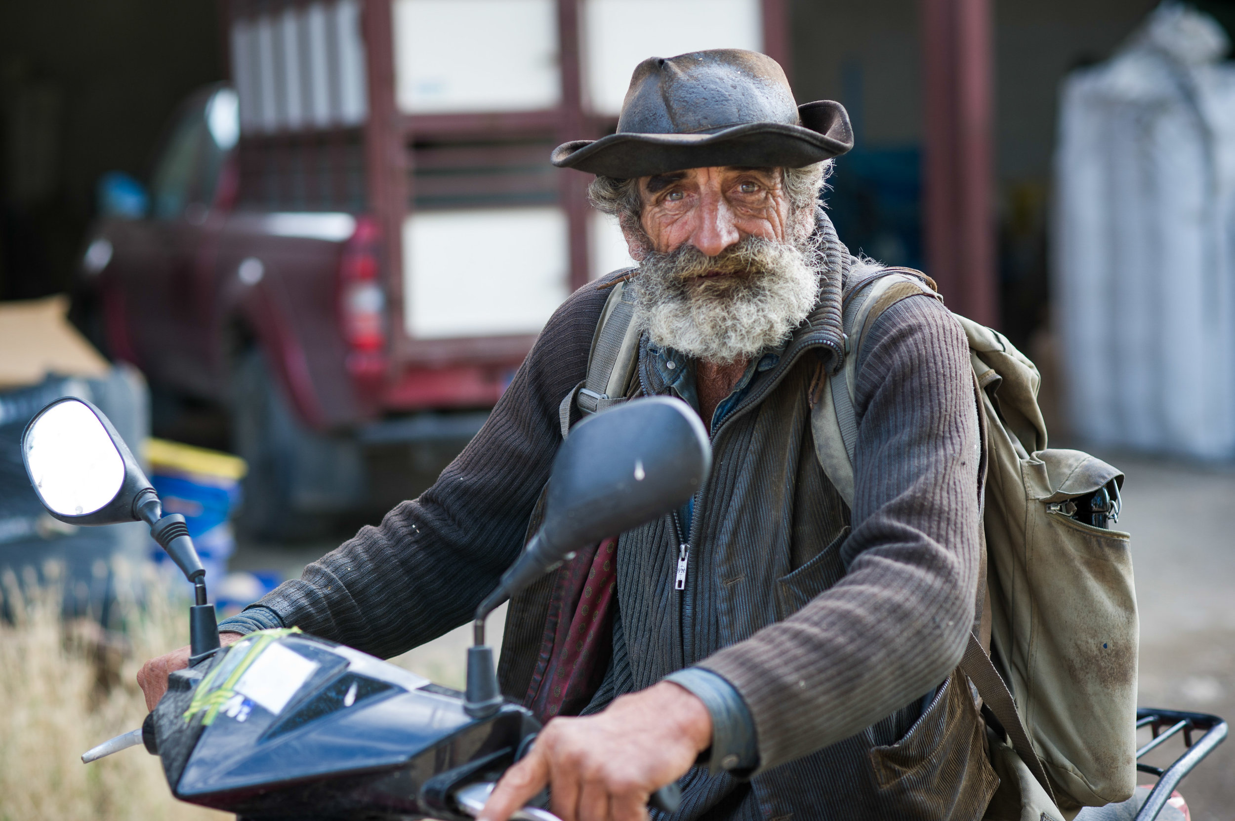 Old man in France