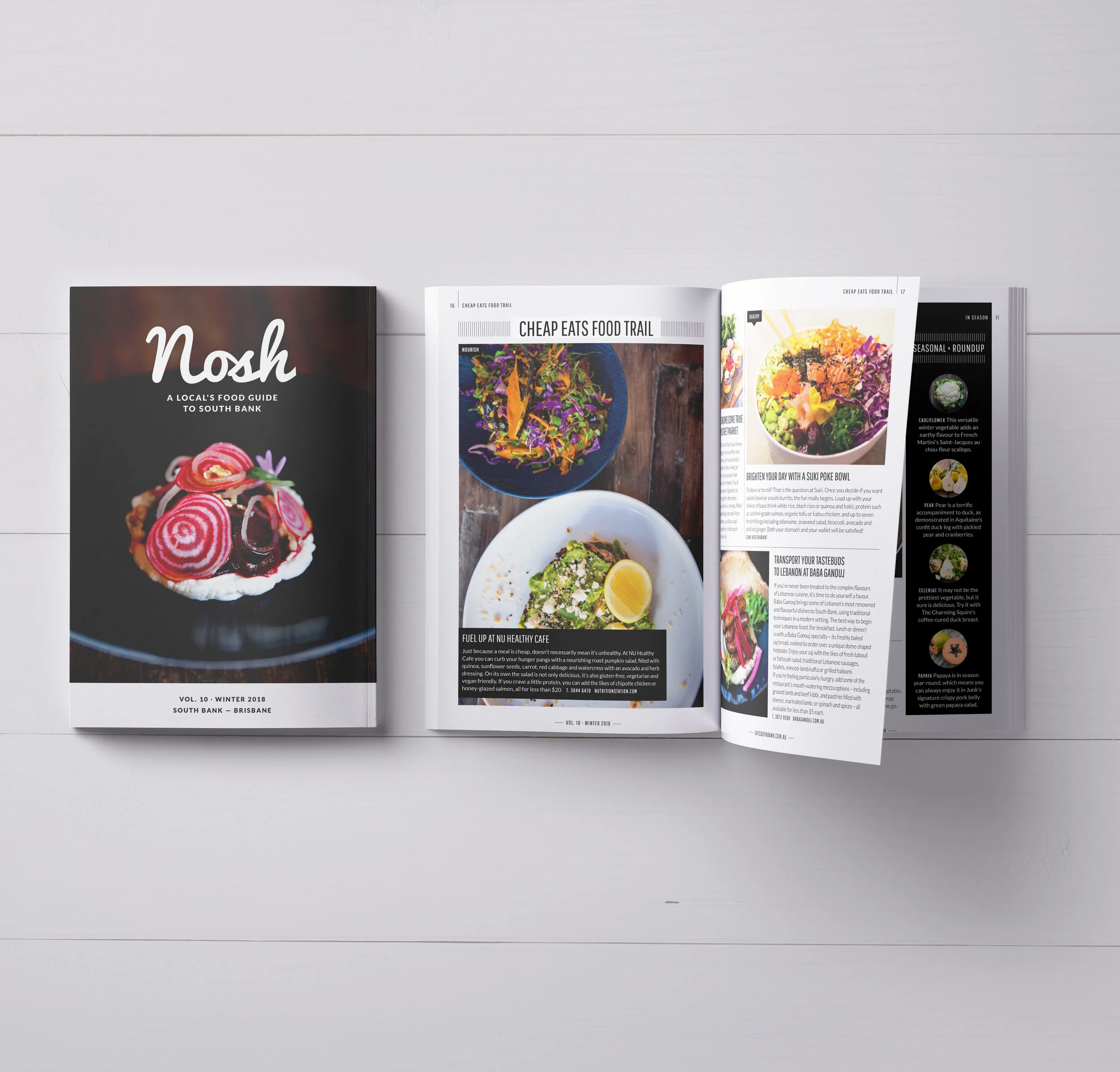 A sneak peak into eatSouthBank's NOSH magazine Vol. 10...(read more)