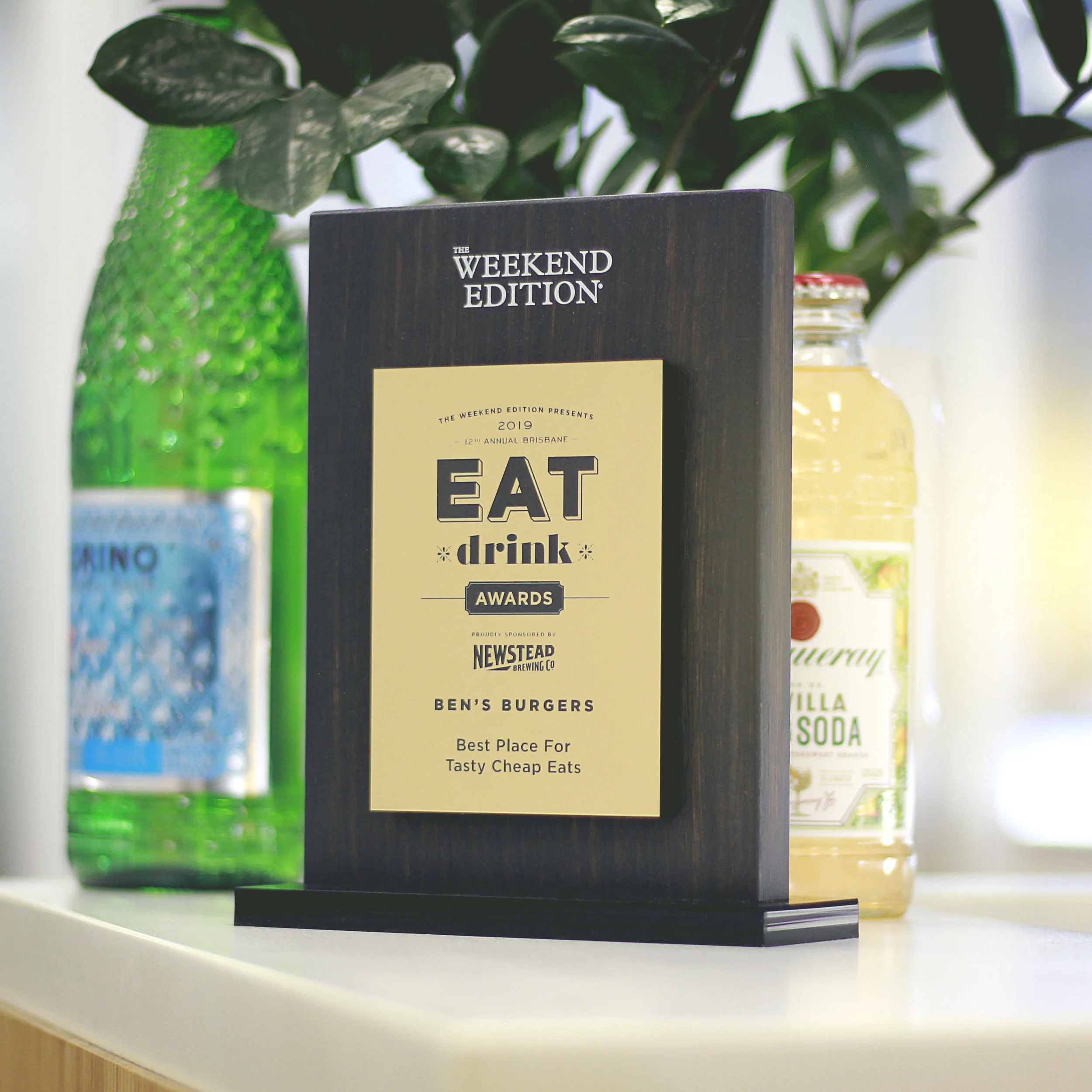 The Weekend Edition Eat / Drink Awards Trophy... (read more)