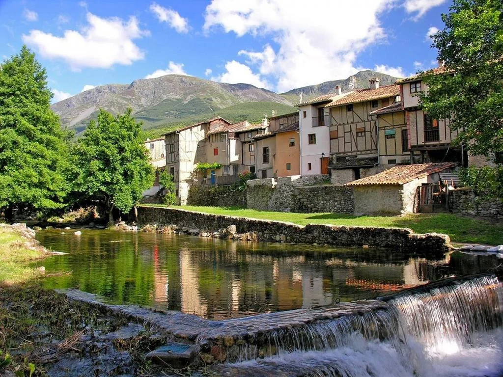 This is the beautiful medieval town of Hervas