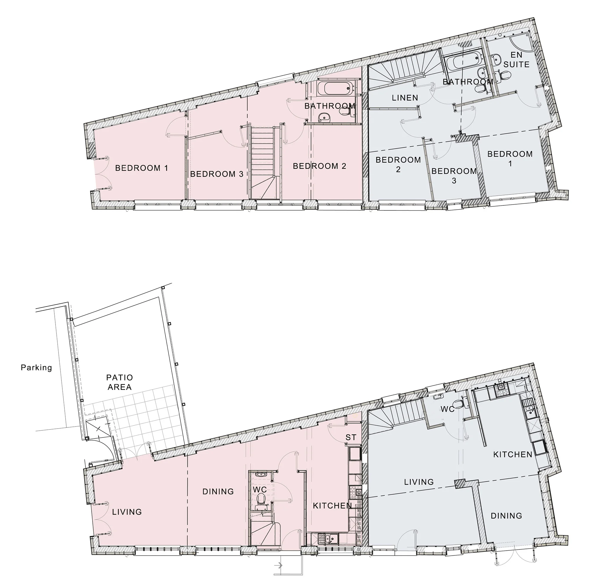 Ground and first floors - click on plans to enlarge