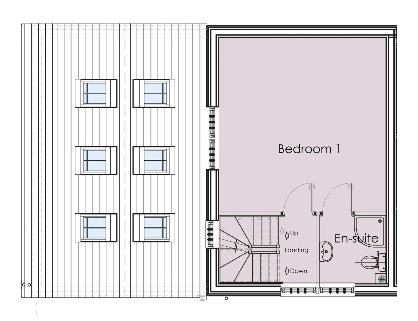 First floor - click on plan to enlarge