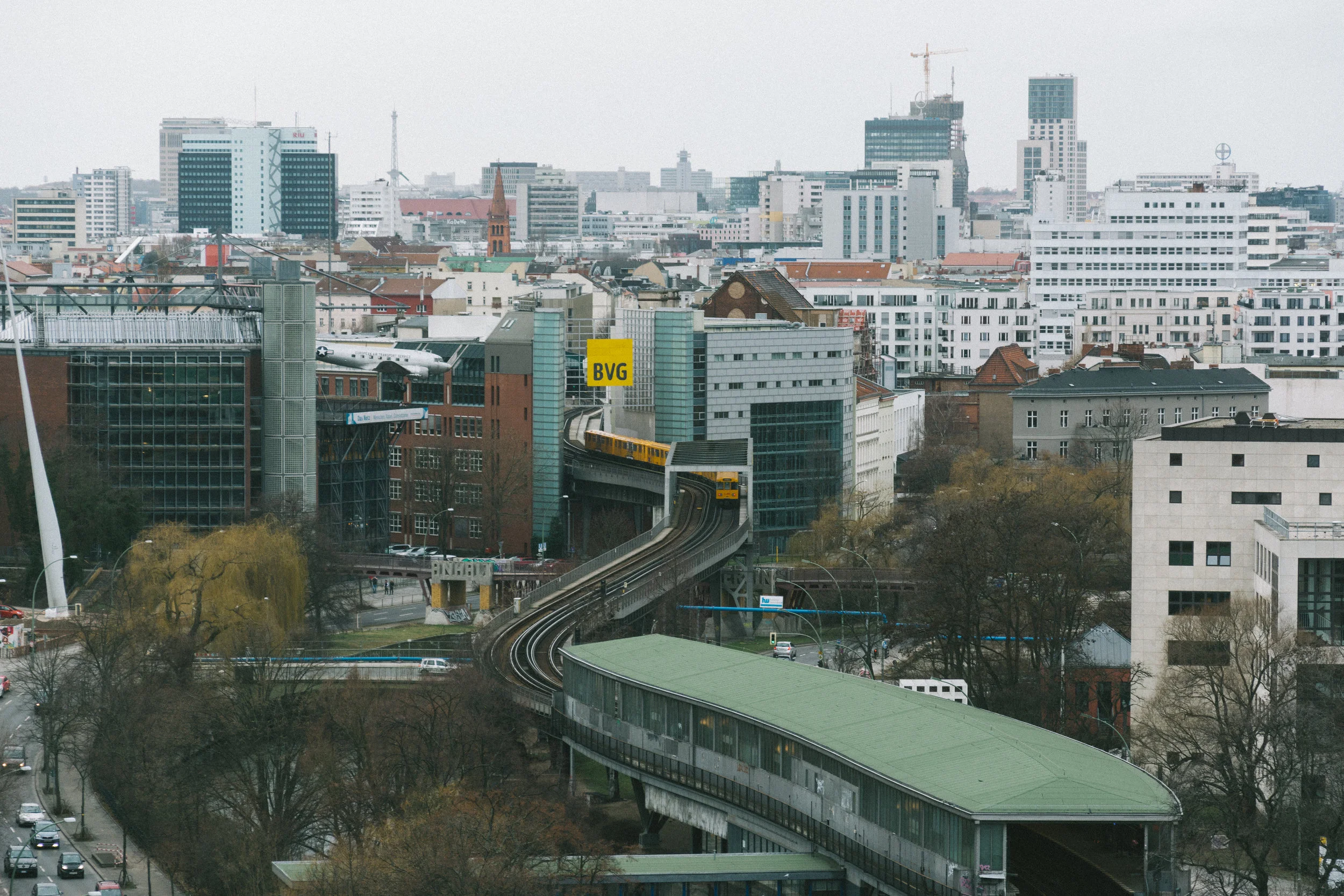 U1 direction of schöneberg and charlottenburg.