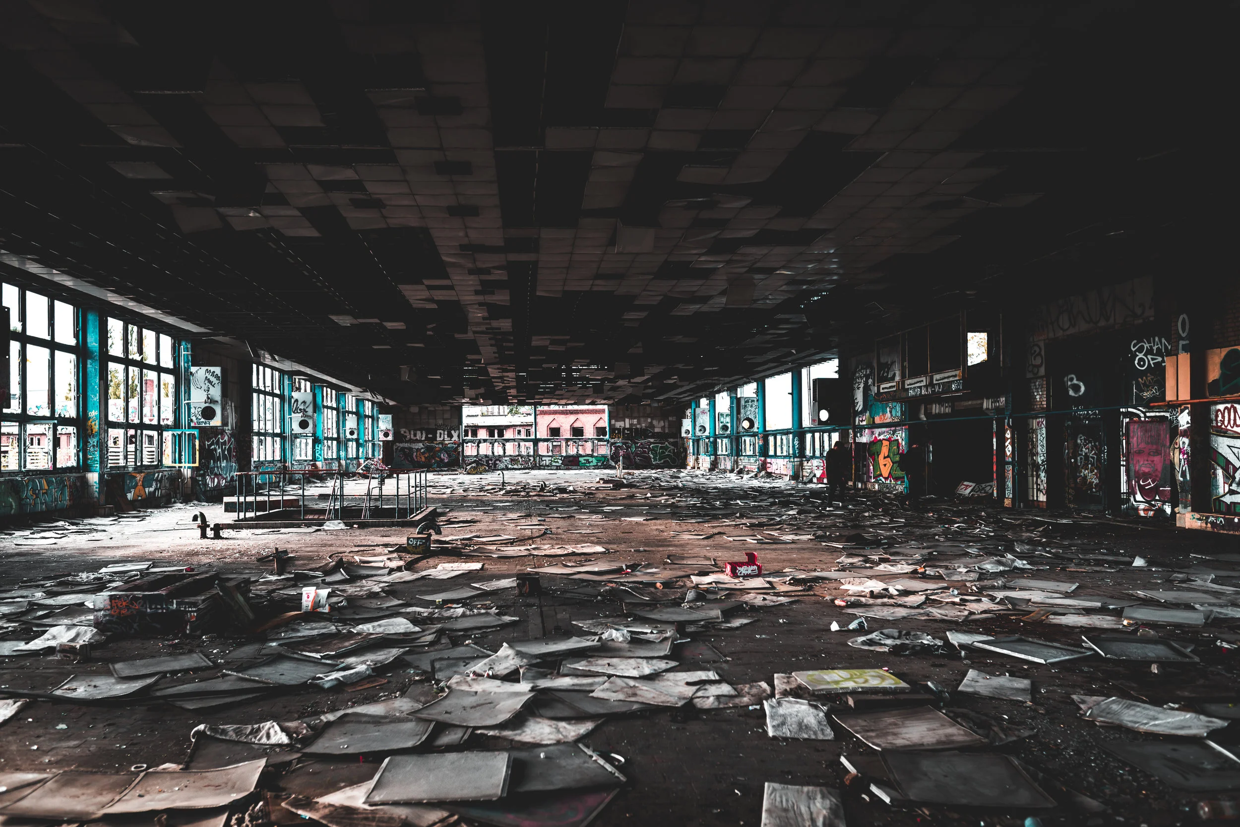 abandoned brewery.