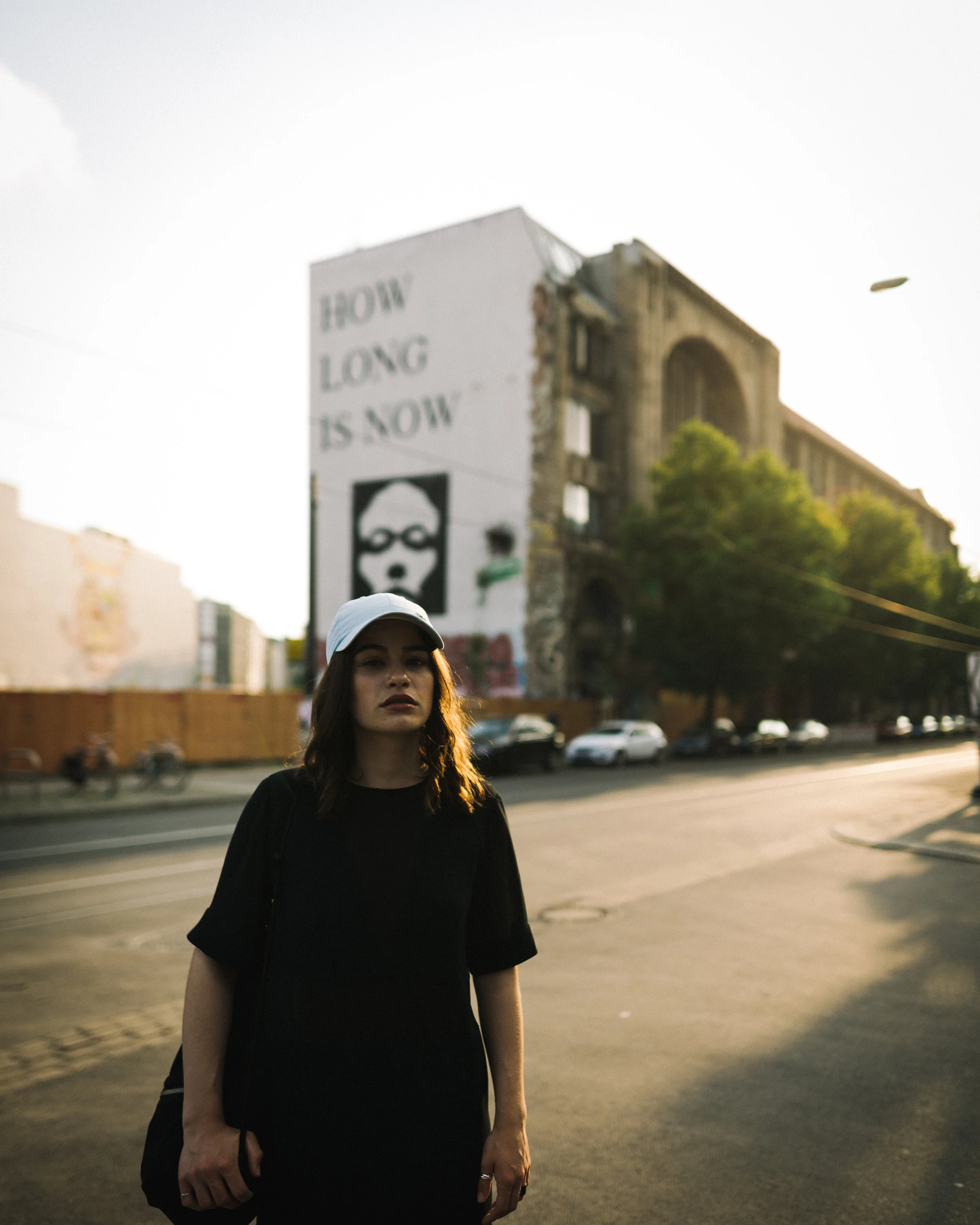 my first ever portrait of lele in mitte (june).