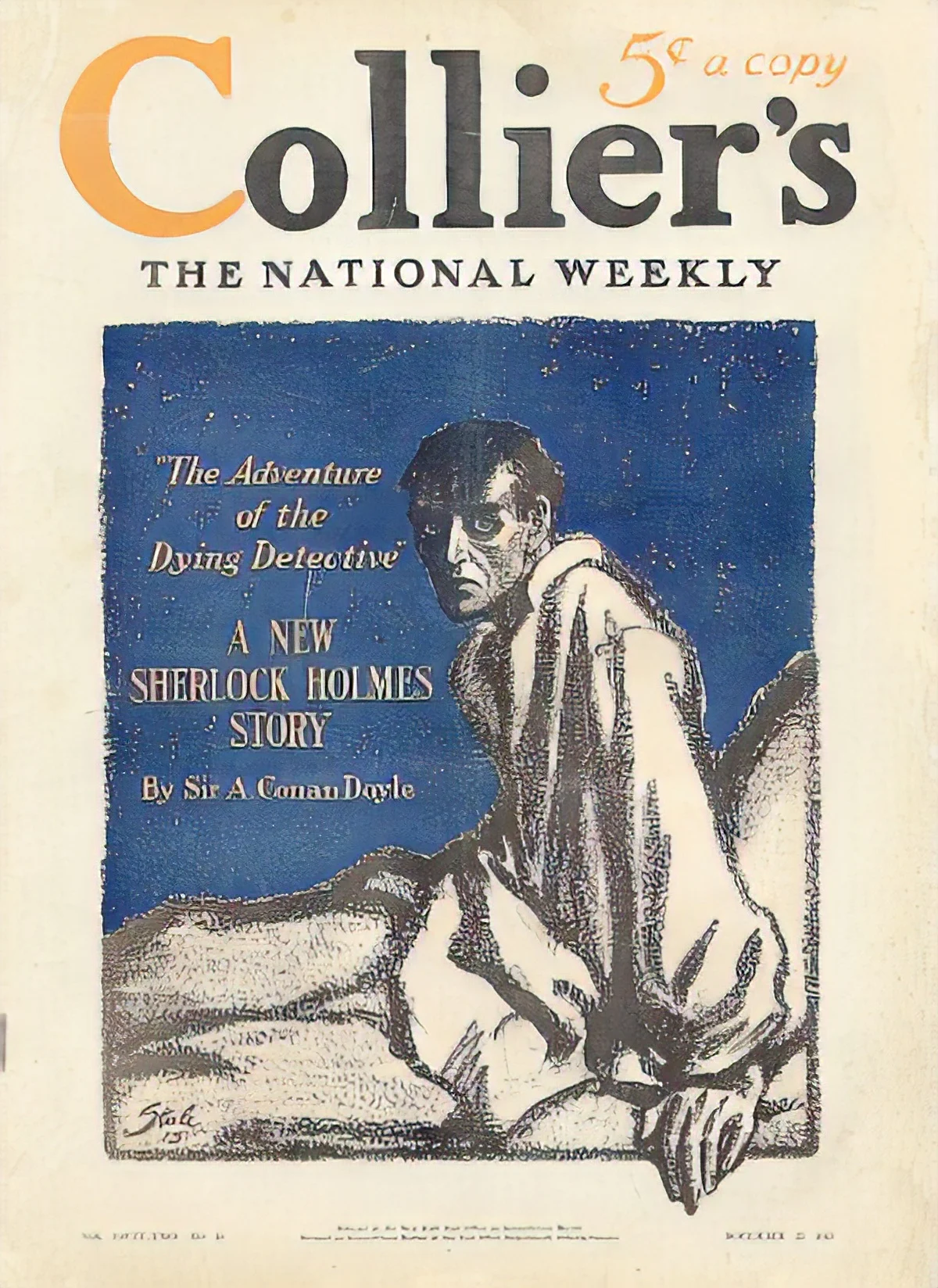 Source: Collier’s Magazine. Illustration by Frederic Dorr Steele, 1913.