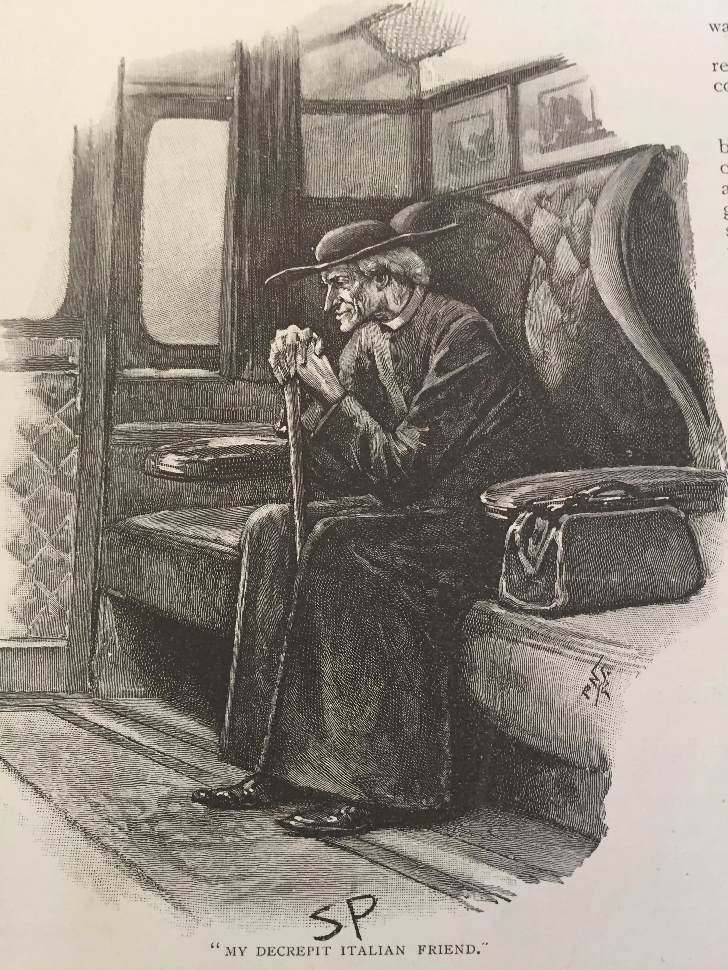 Source: “The Final Problem” by Sir Arthur Conan Doyle. Illustration by Sidney Paget, 1883.